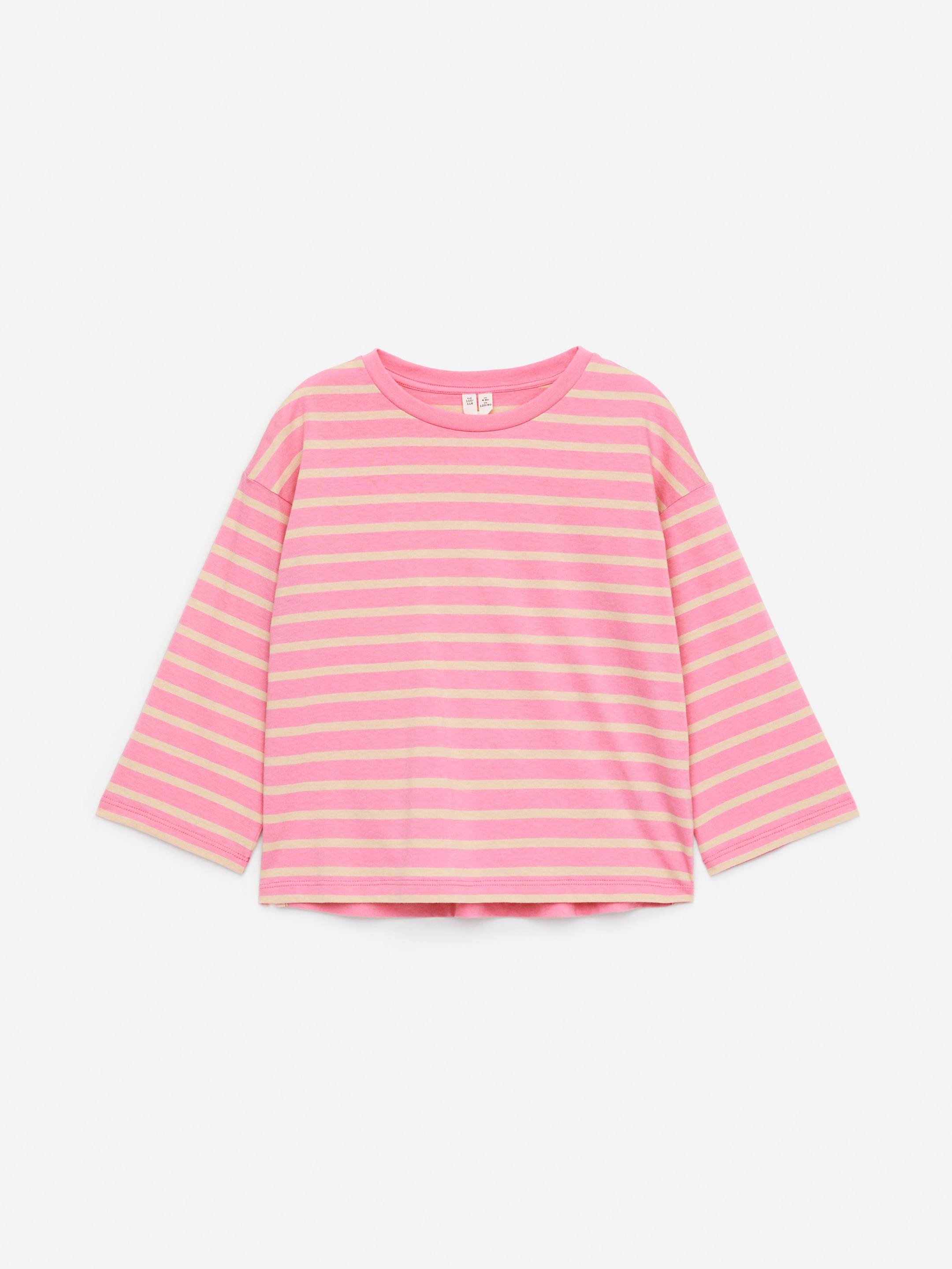 Grösseres Bild ansehen: Langarm-T-Shirt - Rosa/Beige - KINDER | H&M CH 1