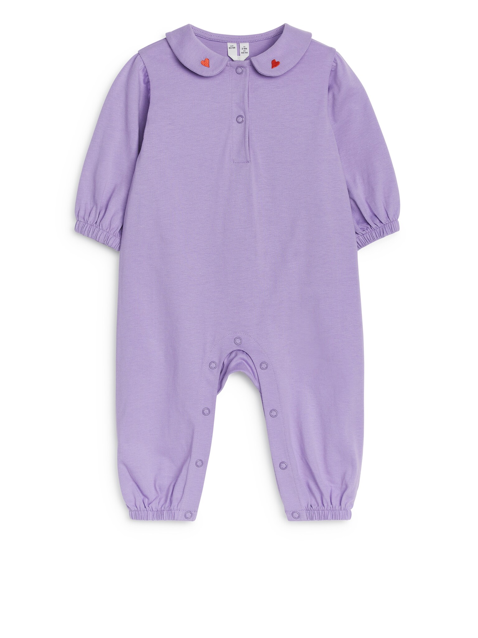 Lockerer Strampler - Lila - 1