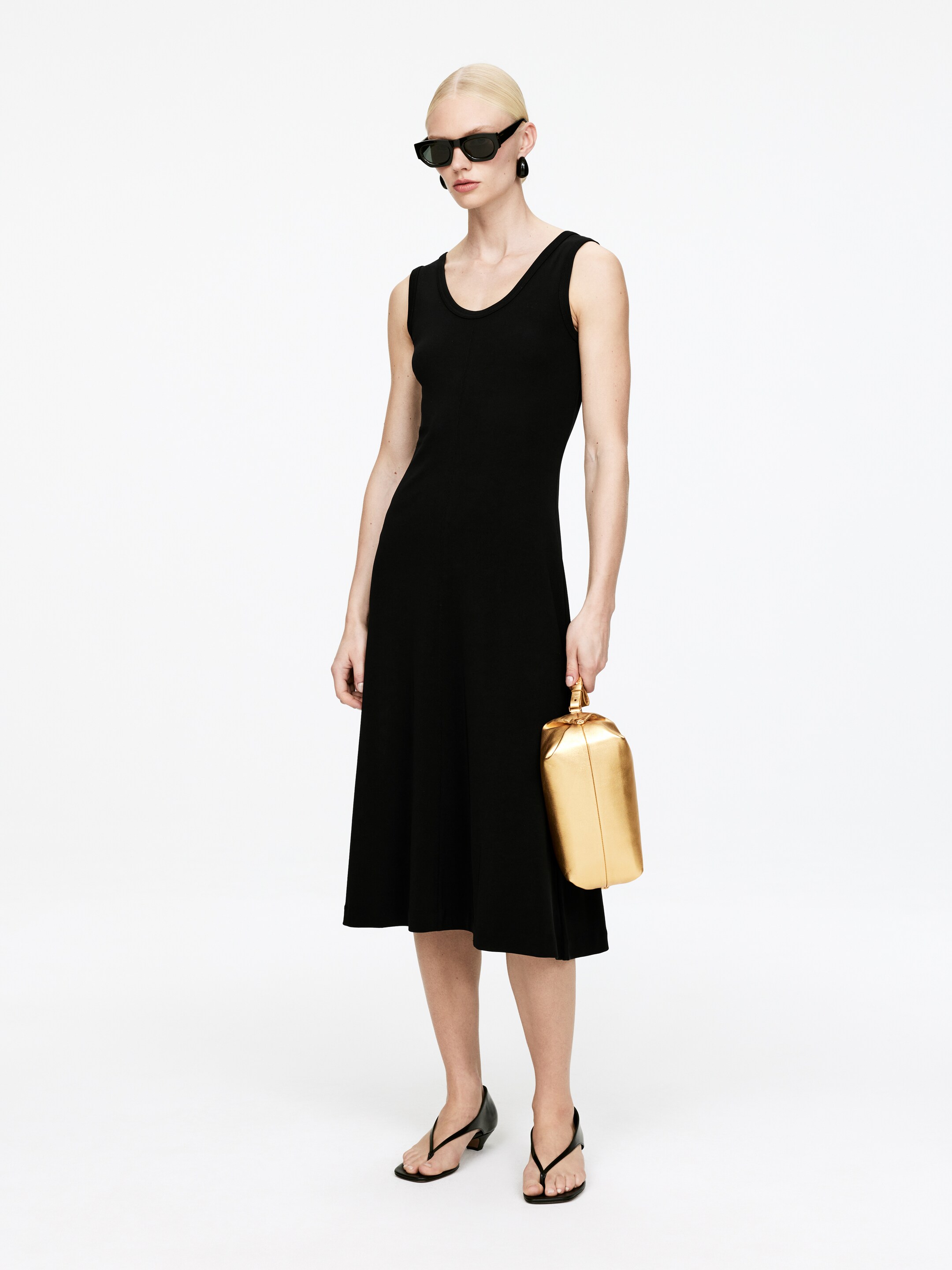 Ver imagem maior: Mala de tiracolo em pele - Dourado - SENHORA | H&M PT 1
