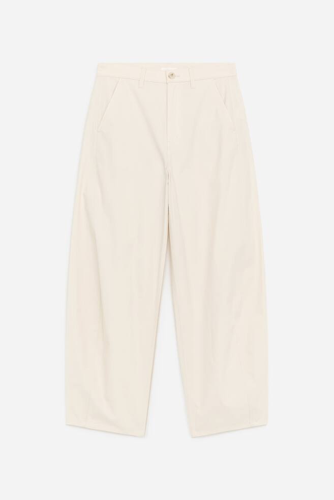 Pantalones de pernera de barril - Blanco roto/Beige/Beige/Negro/Negro - 1