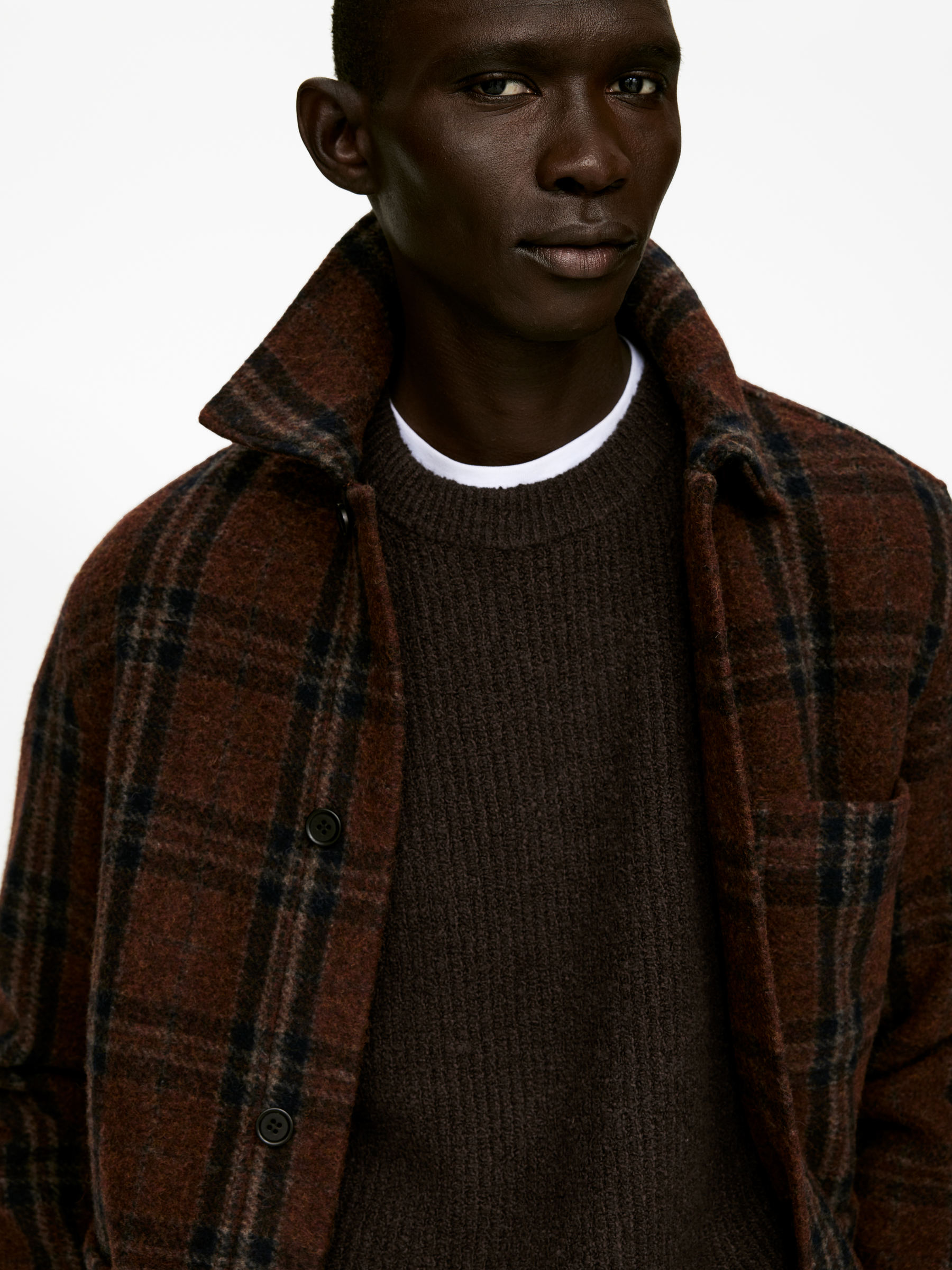 Cotton-Blend Jumper - Dark Brown - Regular fit - Men - StillMedia/Lookbook - 3