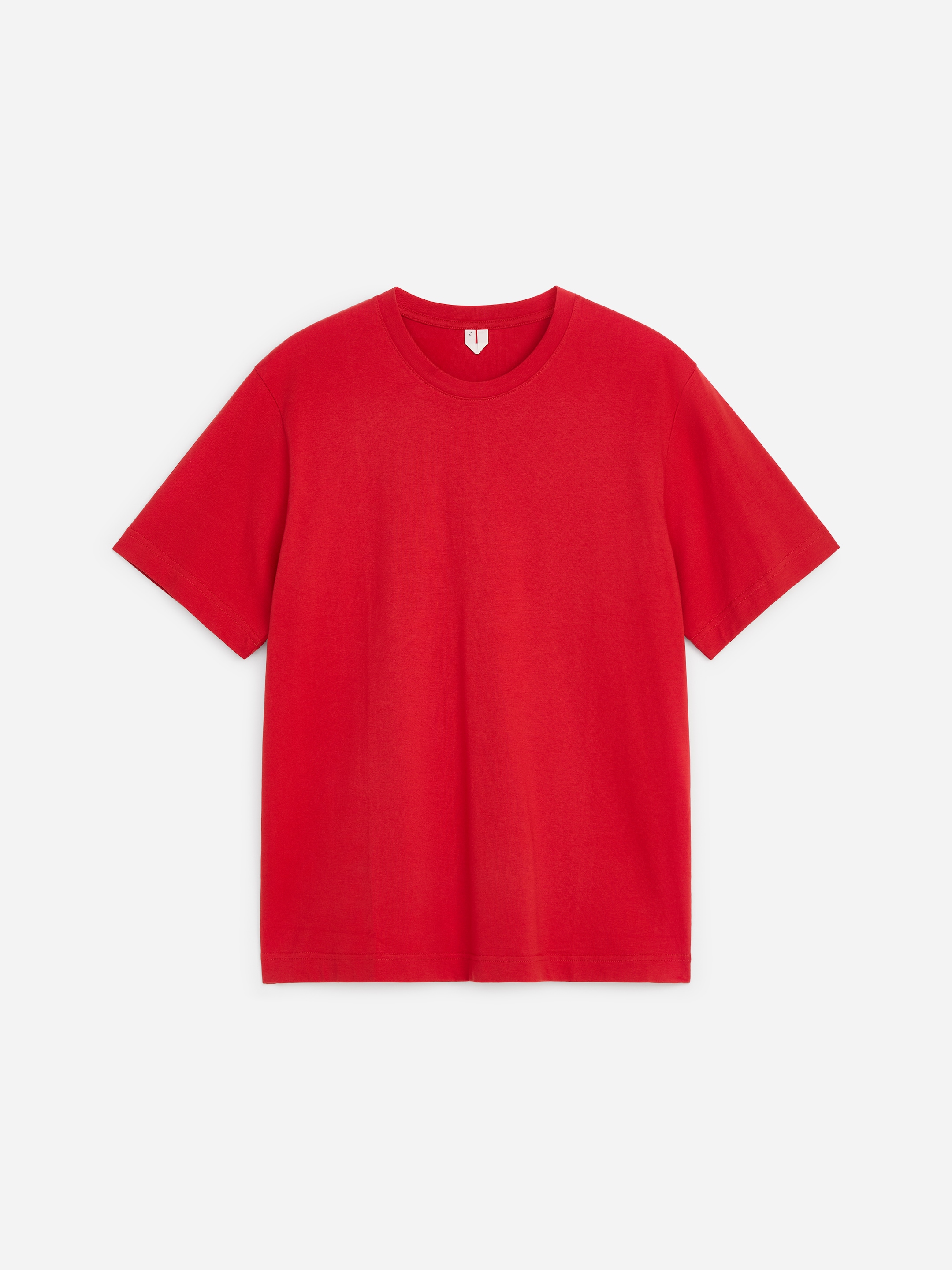 T-shirt con vestibilità rilassata da 220 GSM - Rosso - Relaxed fit - men - StillMedia/DescriptiveStillLife - 1