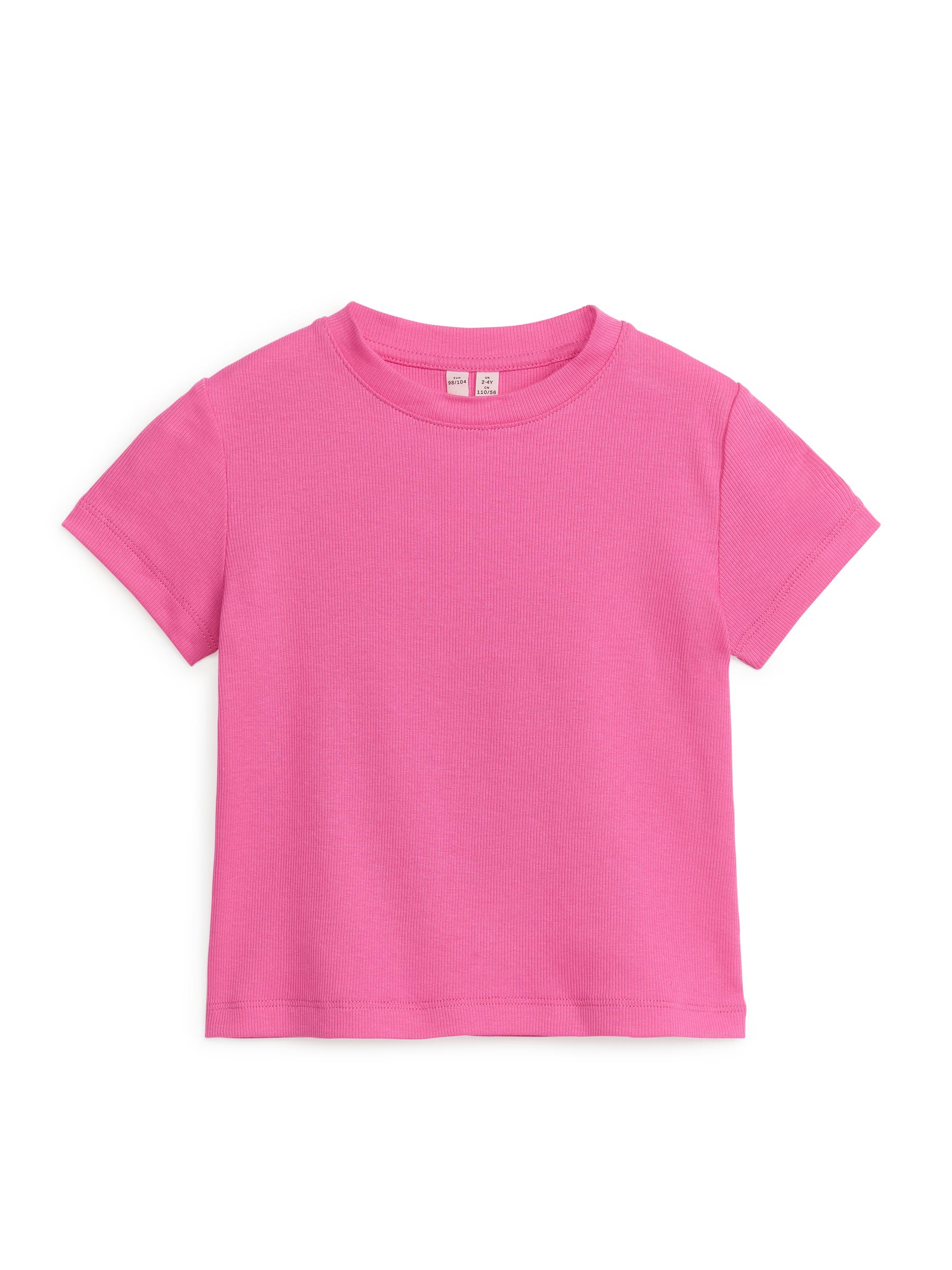 Camiseta de canalé entallada - Rosa - Corte ajustado - Children - StillMedia/DescriptiveStillLife - 2