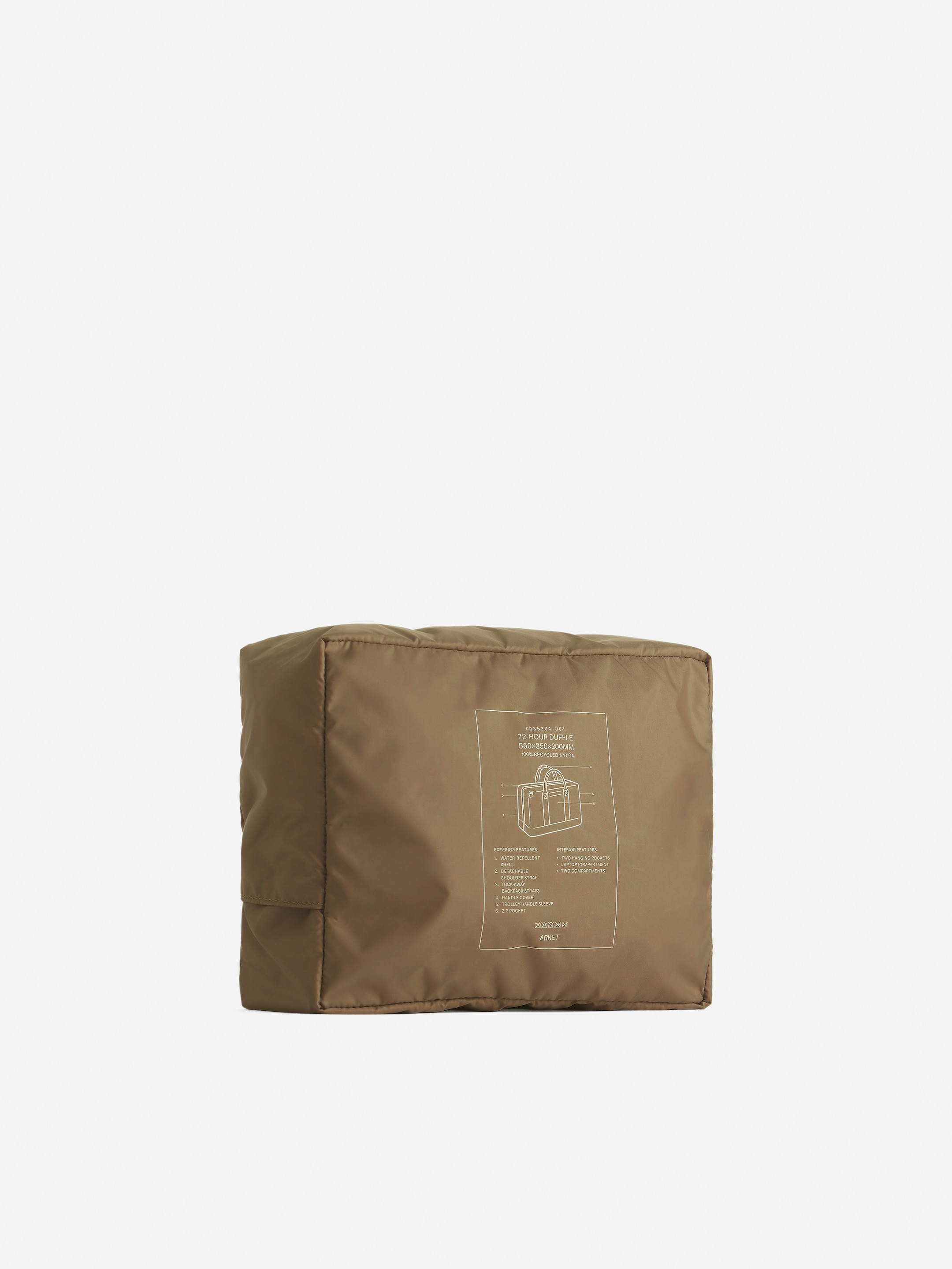 72-Stunden-Seesack im 3-in-1-Design - Dunkelbeige - Reise - StillMedia/DescriptiveDetail - 4