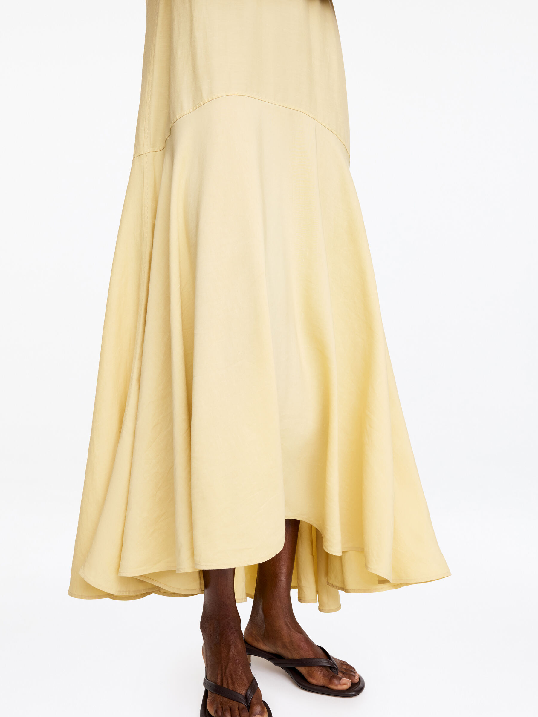 Neckholder-Kleid - Gelb - Regular Fit - Women - StillMedia/Lookbook - 3