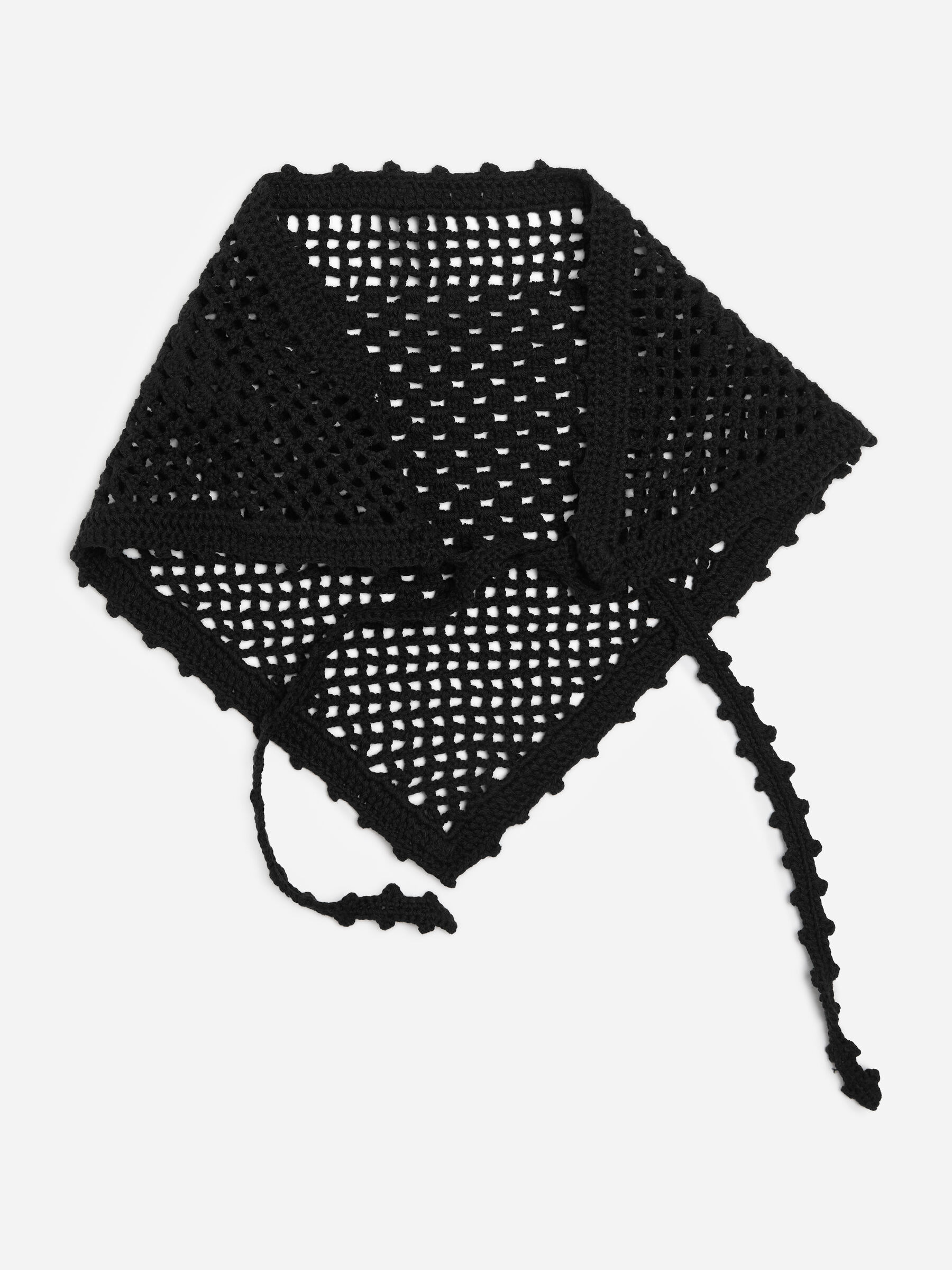 Crochet headscarf-#272627-19192