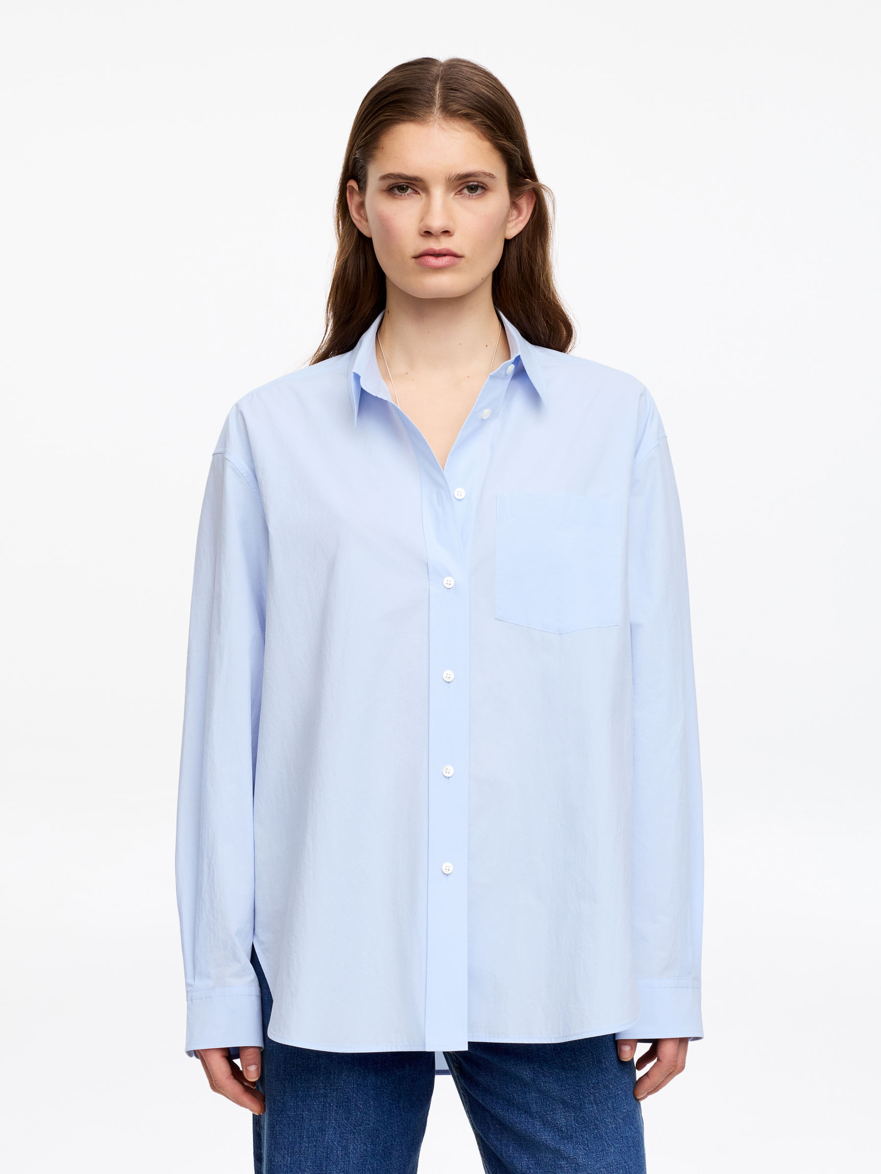 Cotton Shirt-#ADBED3-18133
