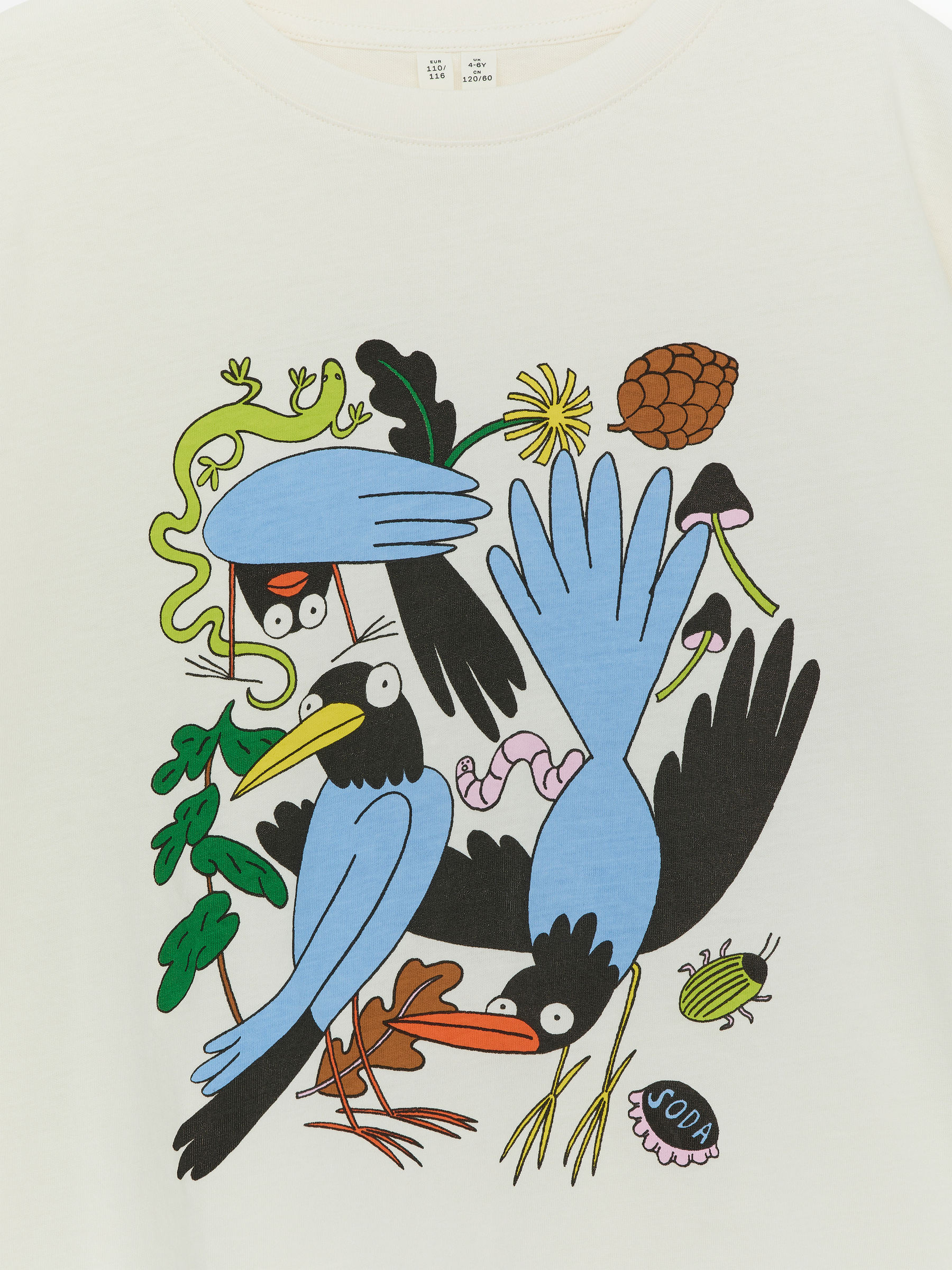 Oversized T-Shirt - Off White - Relaxed fit - Children - StillMedia/DescriptiveDetail - 2