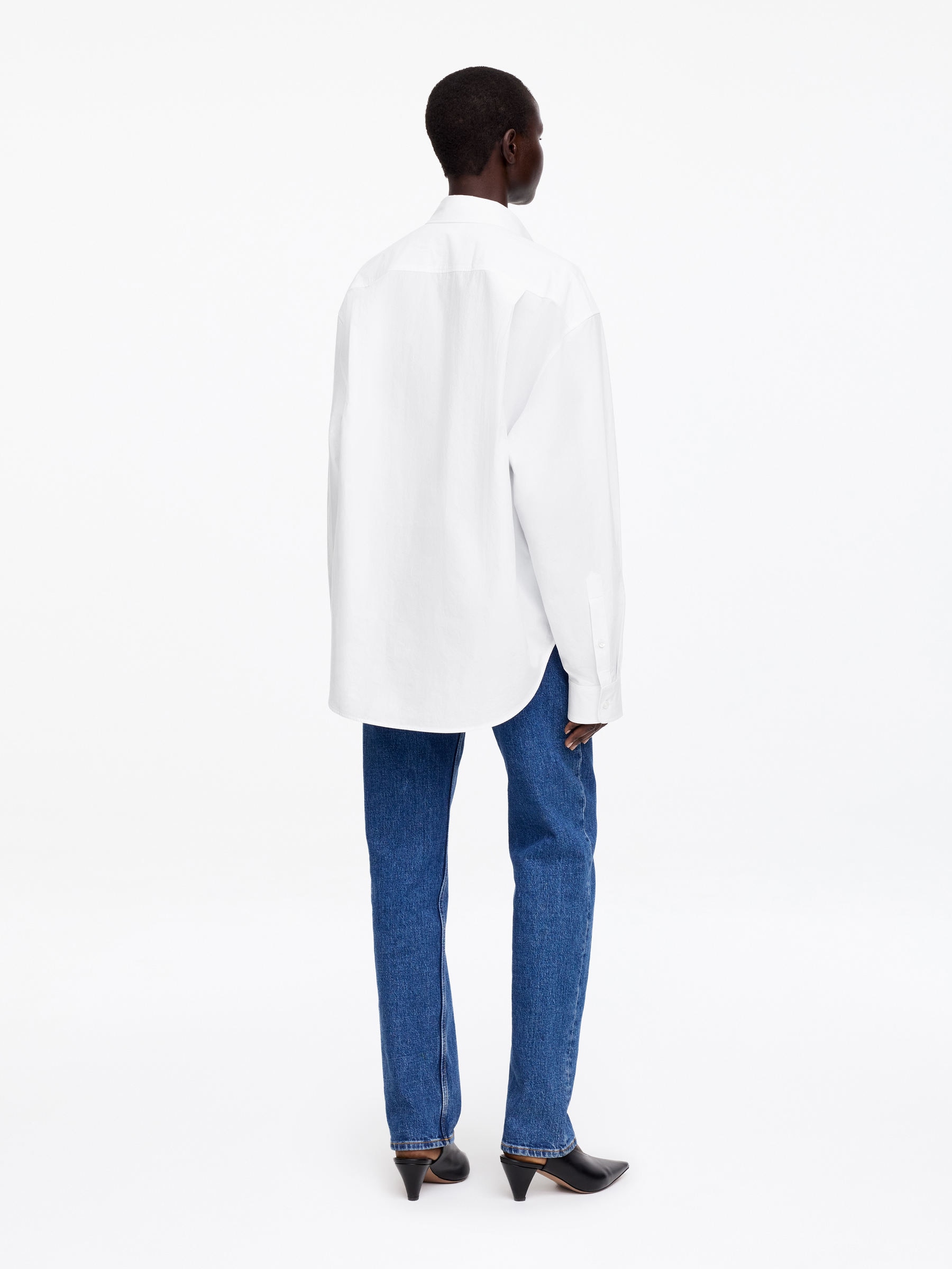 Chemise en coton - Blanc - Regular fit - Femme - StillMedia/Lookbook - 3