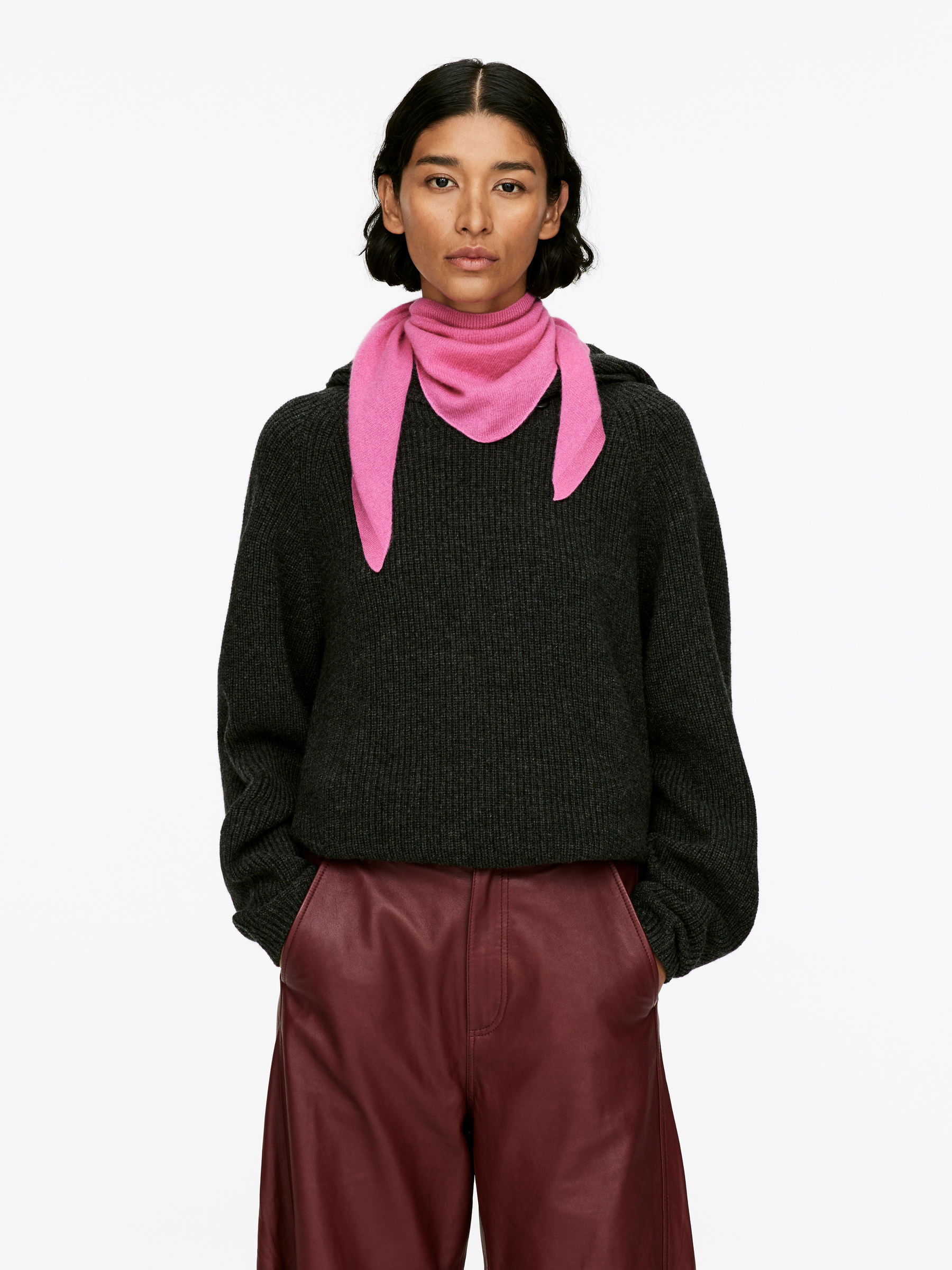 Cashmere Scarf - Pink - Women - StillMedia/Lookbook - 4