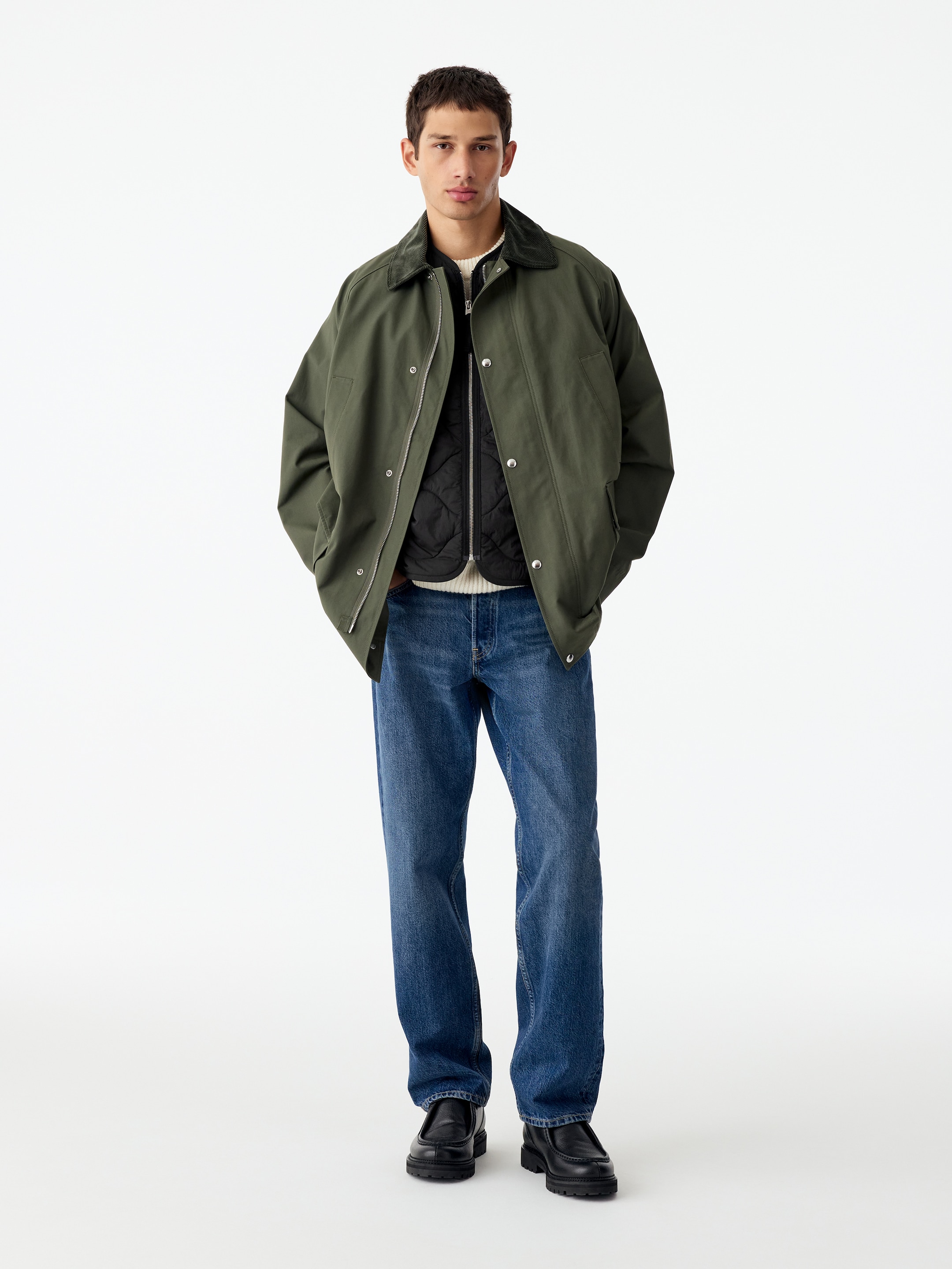 Gilet con imbottitura trapuntata - Nero - Regular fit - men - StillMedia/Lookbook - 57