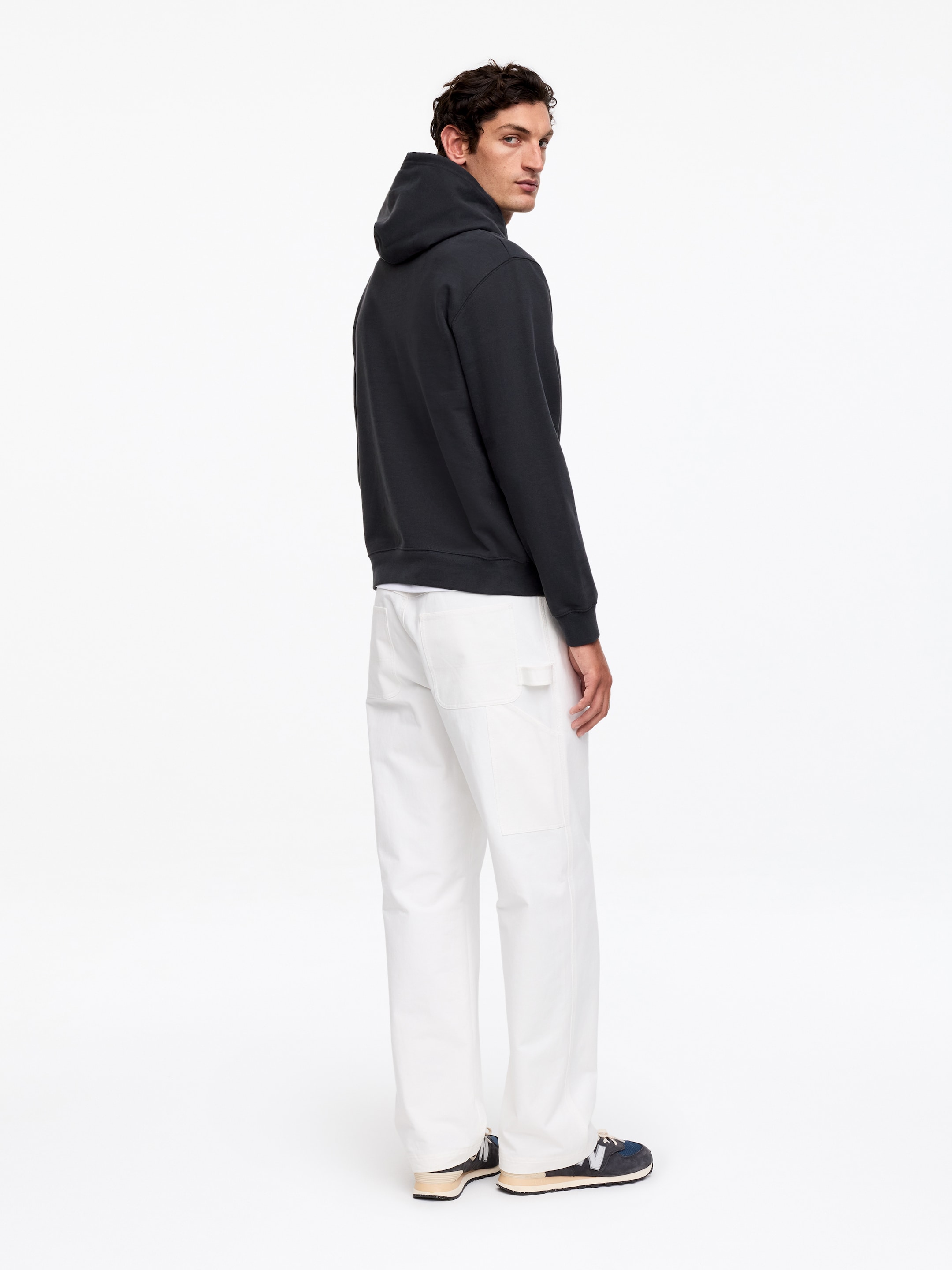 Felpa con cappuccio - Blu scuro - Regular fit - Men - StillMedia/Lookbook - 3
