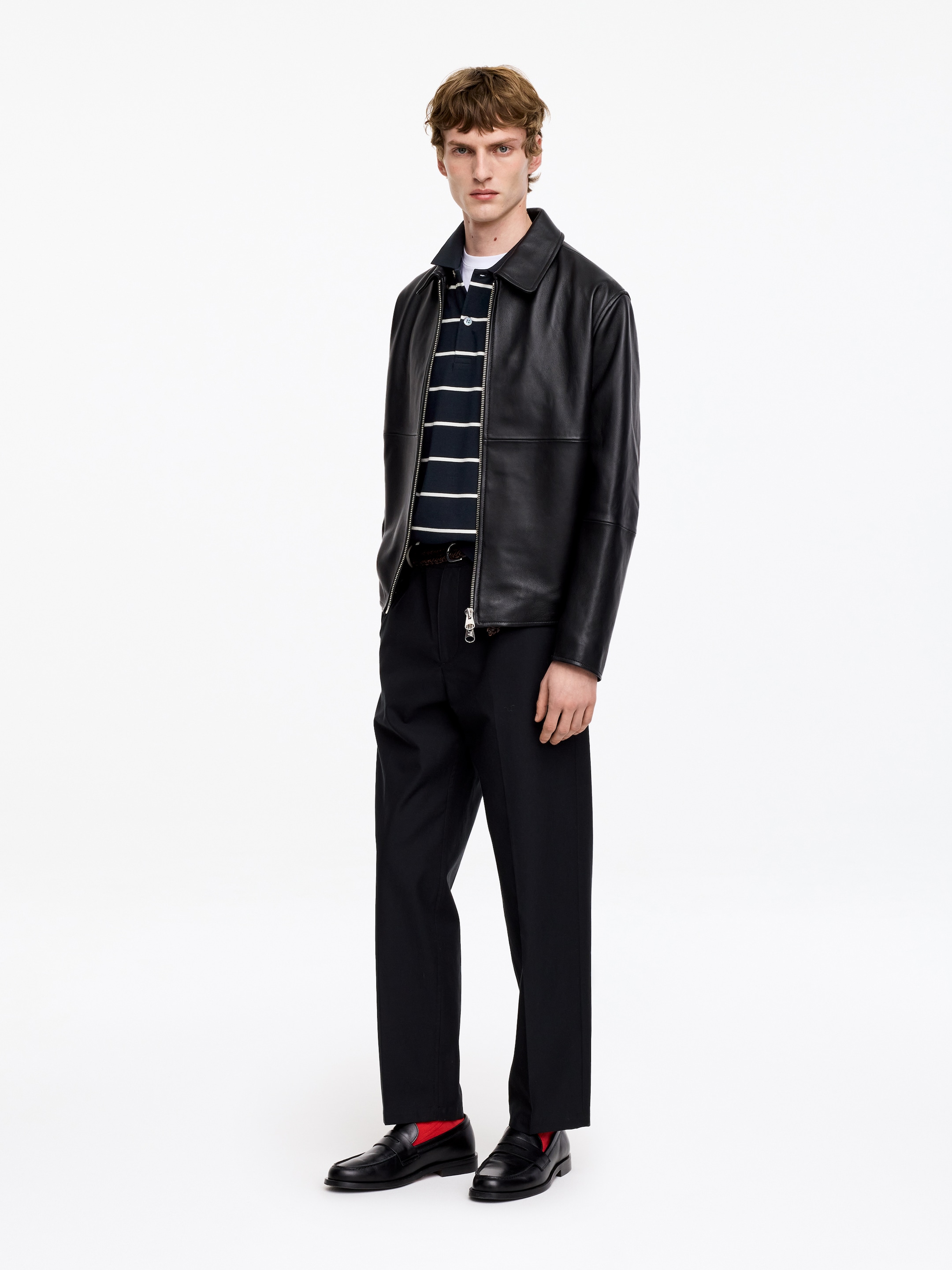 Pikee-Poloshirt - Dunkelblau/gestreift - Regular Fit - Men - StillMedia/Lookbook - 5