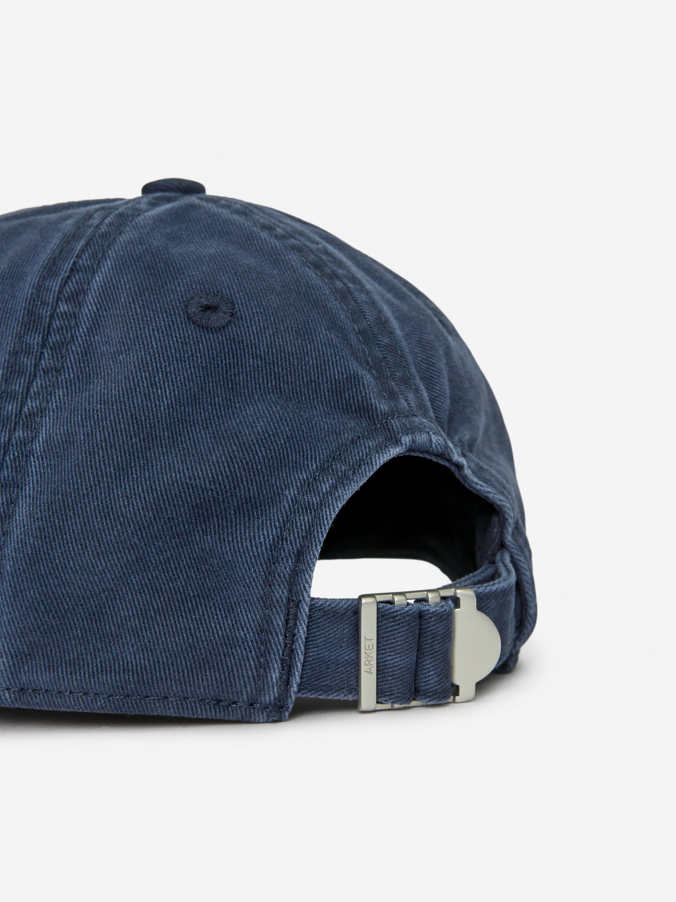 Cap aus gewaschener Baumwolle - Dunkelblau - Men - StillMedia/DescriptiveDetail - 2