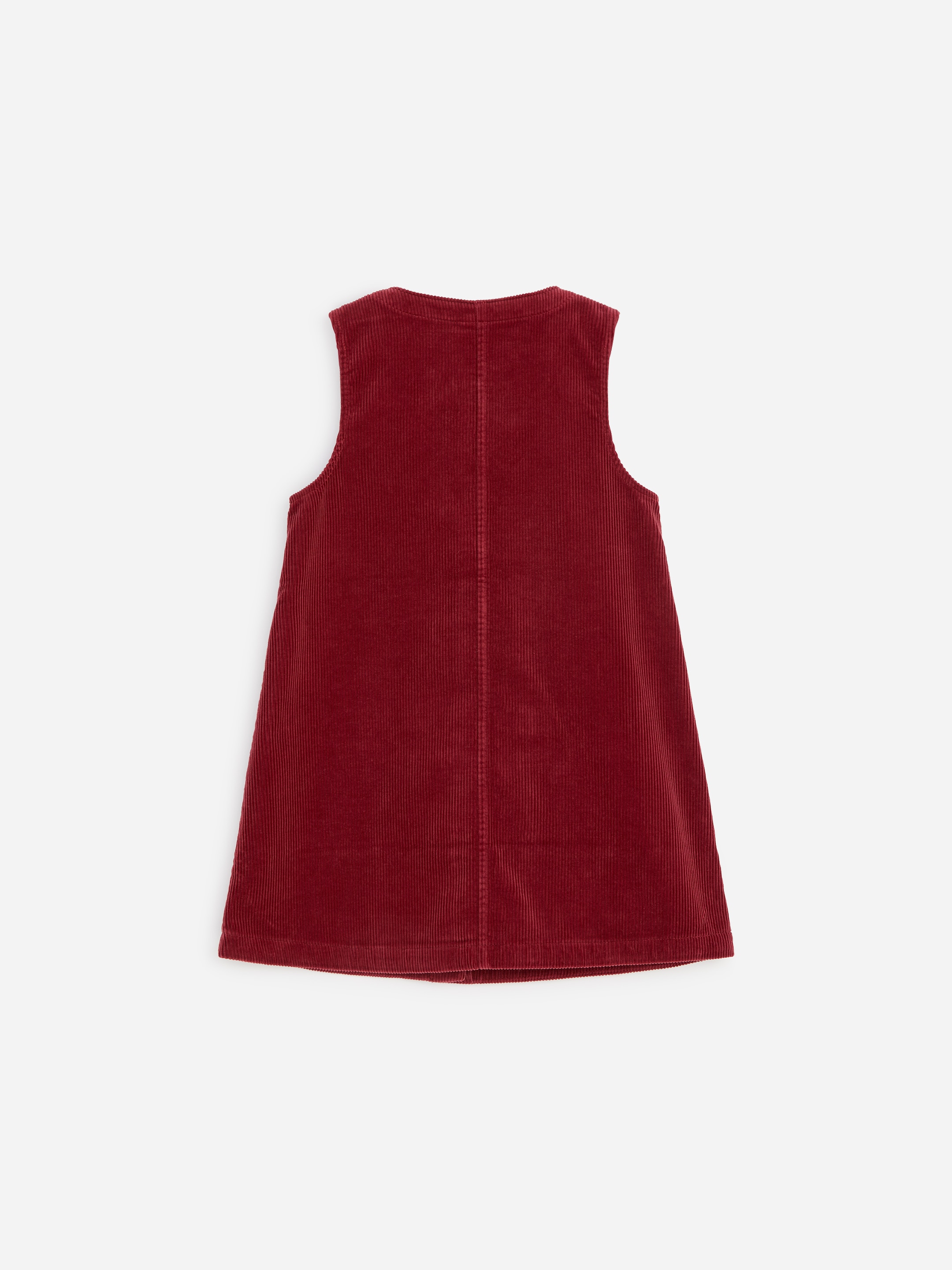Cotton Corduroy Dress - Dark Red - Regular fit - children - StillMedia/DescriptiveStillLife - 1
