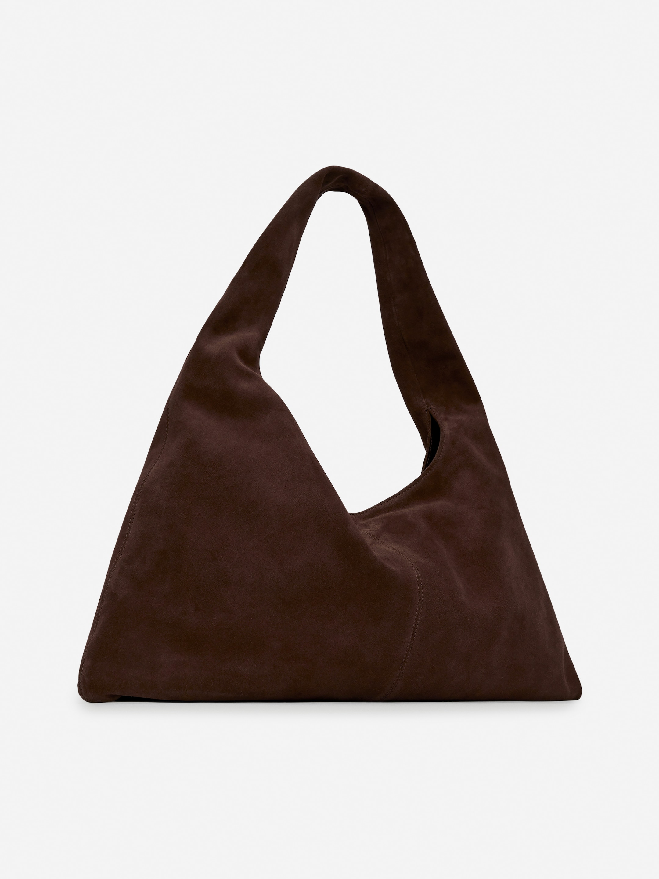 View larger image: Suede Bag - Dark Brown - Ladies | H&M GB 2