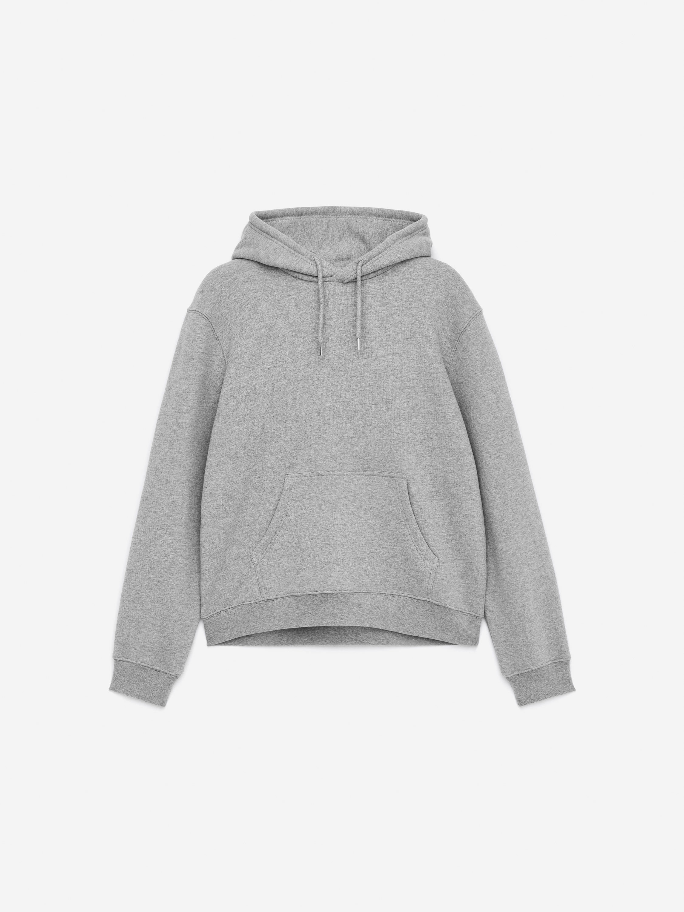 Hooded Sweatshirt-Grey-17117