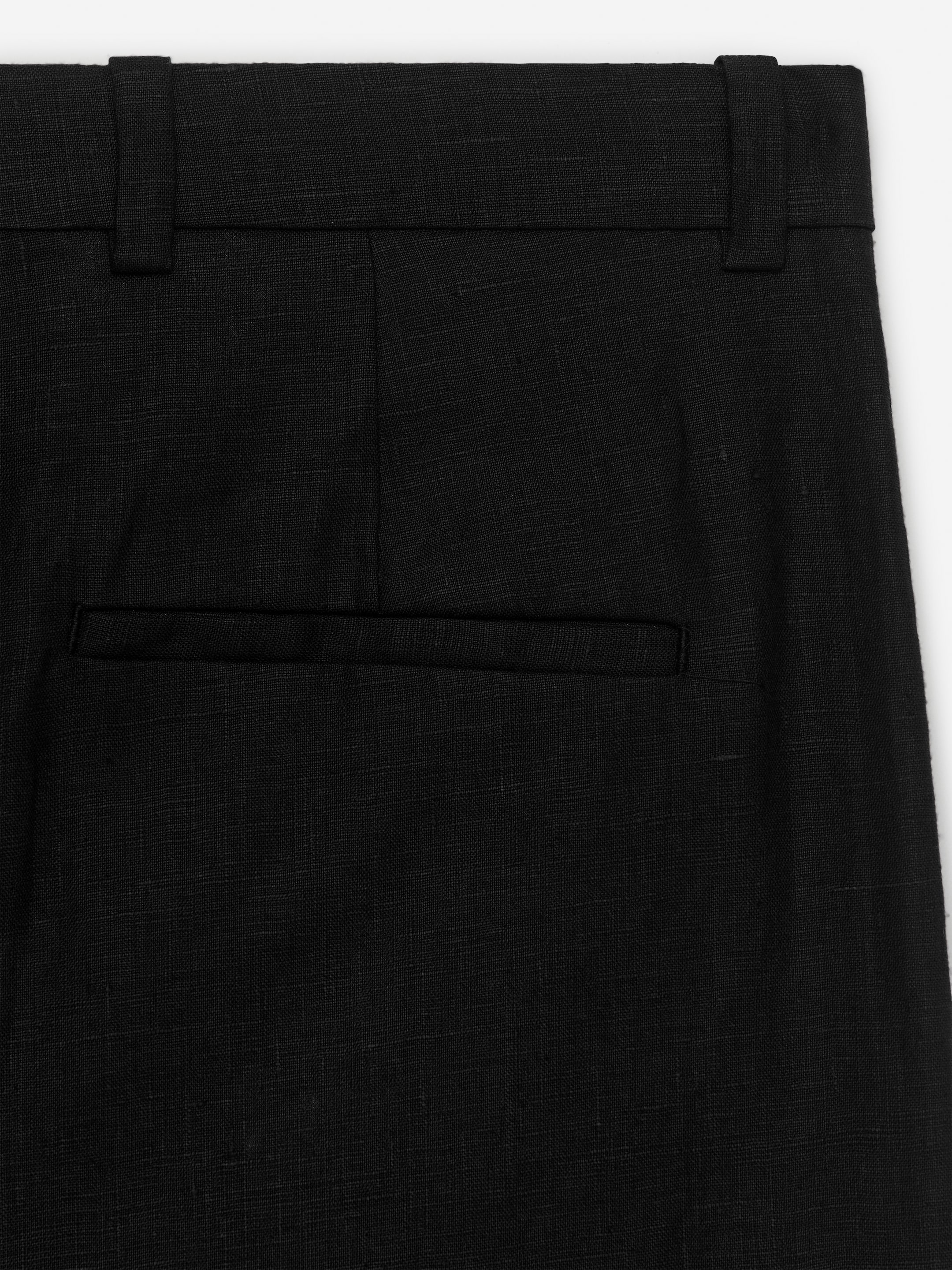 Pantaloni in lino - Nero - Loose fit - Women - StillMedia/DescriptiveDetail - 2