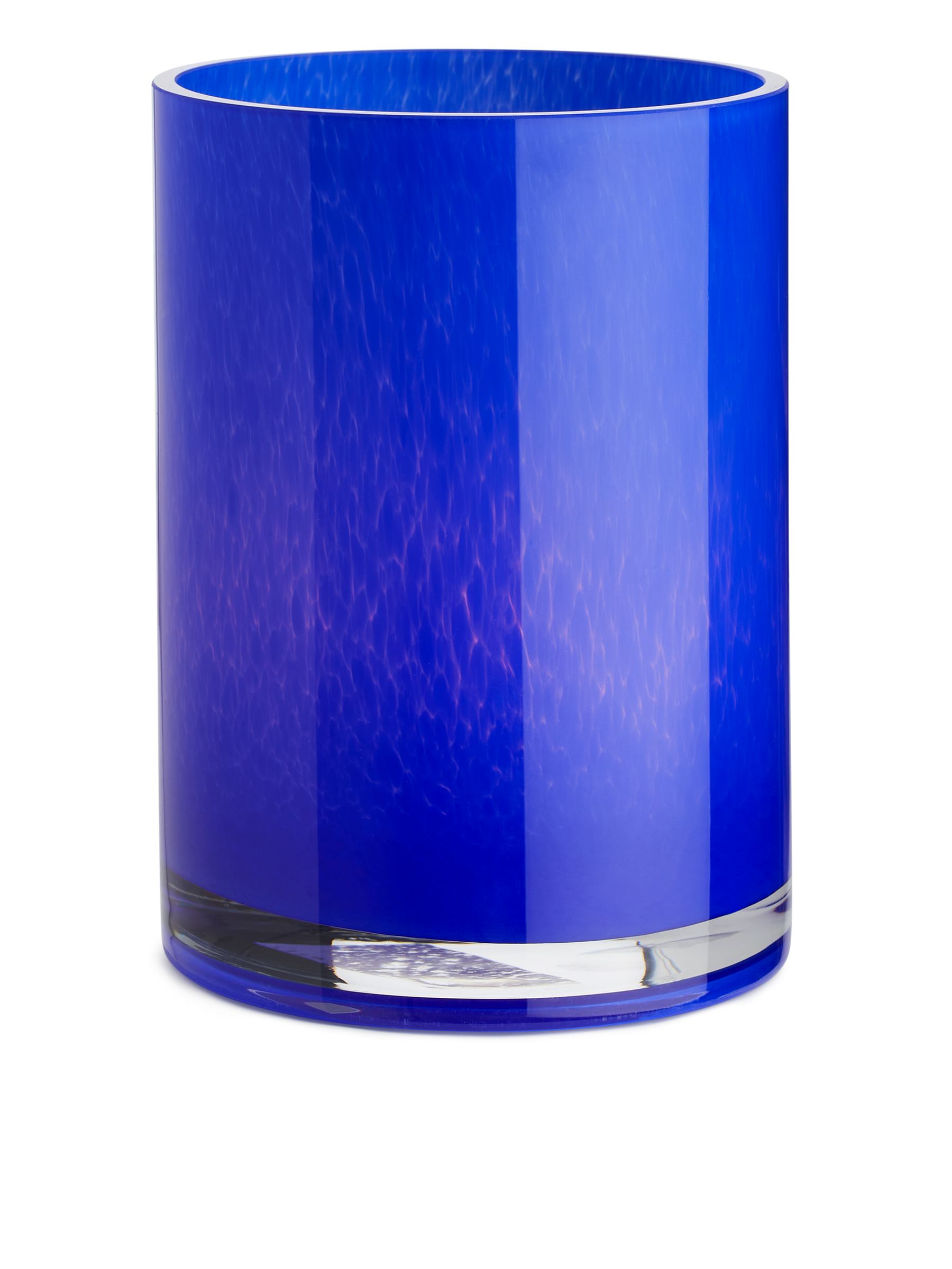 Glaskerzenständer, 14,3 cm - Blau - Haushaltswaren - StillMedia/DescriptiveStillLife - 1