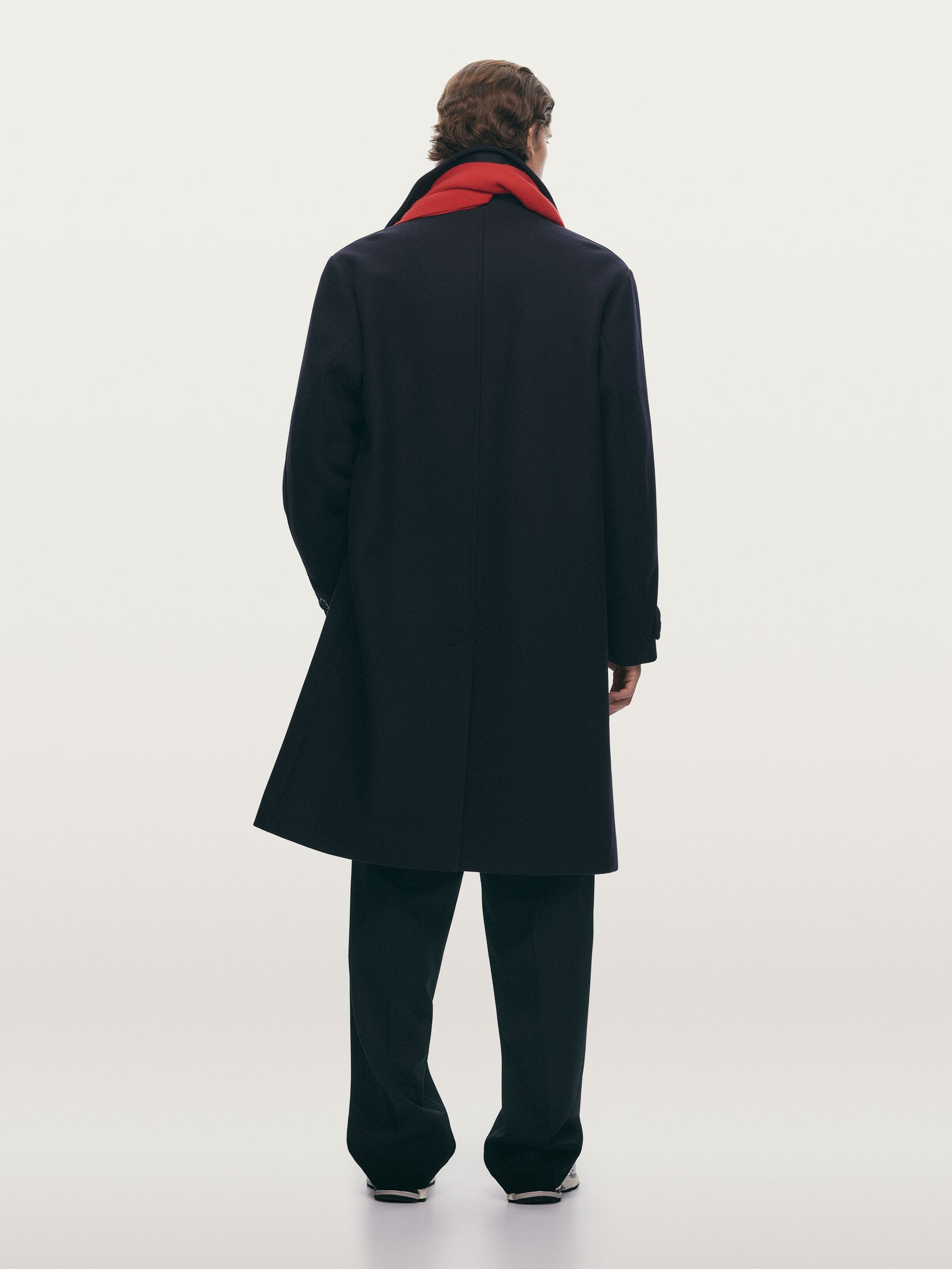 Wool Scarf - Red - Men - StillMedia/Environmental - 1