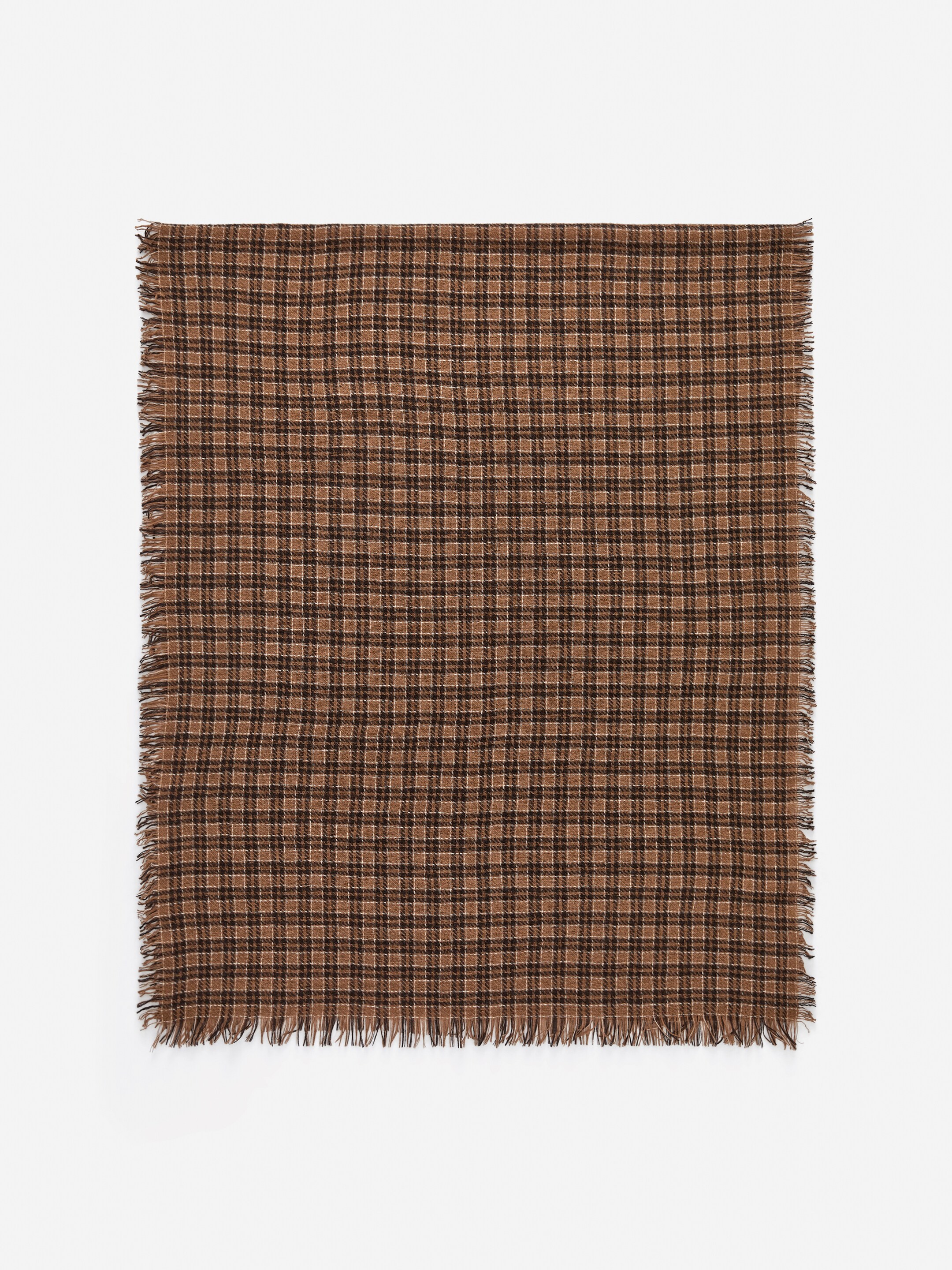 Grösseres Bild ansehen: Leichter Wollschal - Beige/Mehrfarbig - DAMEN | H&M CH 3
