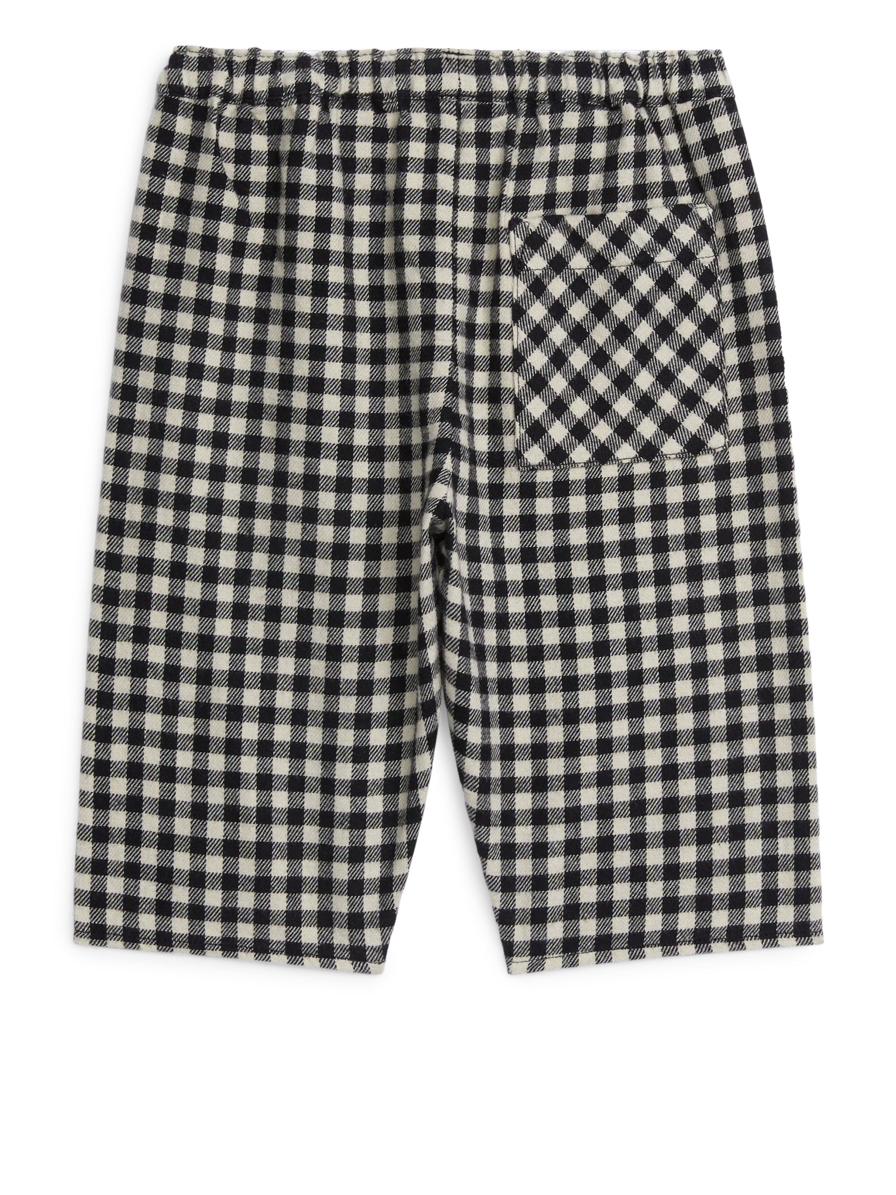 Pantaloni in flanella - Nero/Bianco - Relaxed fit - Children - StillMedia/DescriptiveStillLife - 3