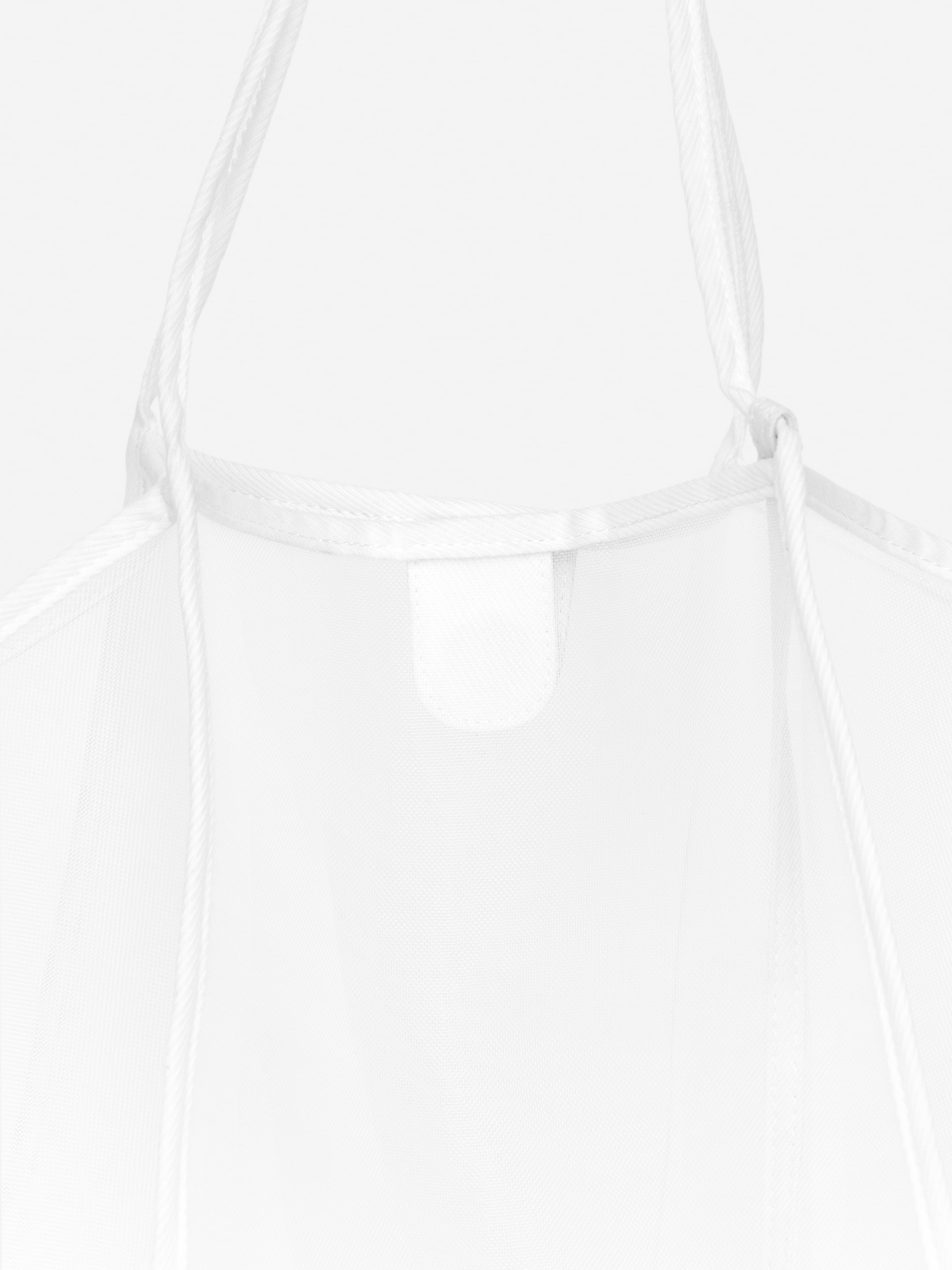 Sac fourre-tout en tissu résille - Blanc - women - StillMedia/DescriptiveStillLife - 3