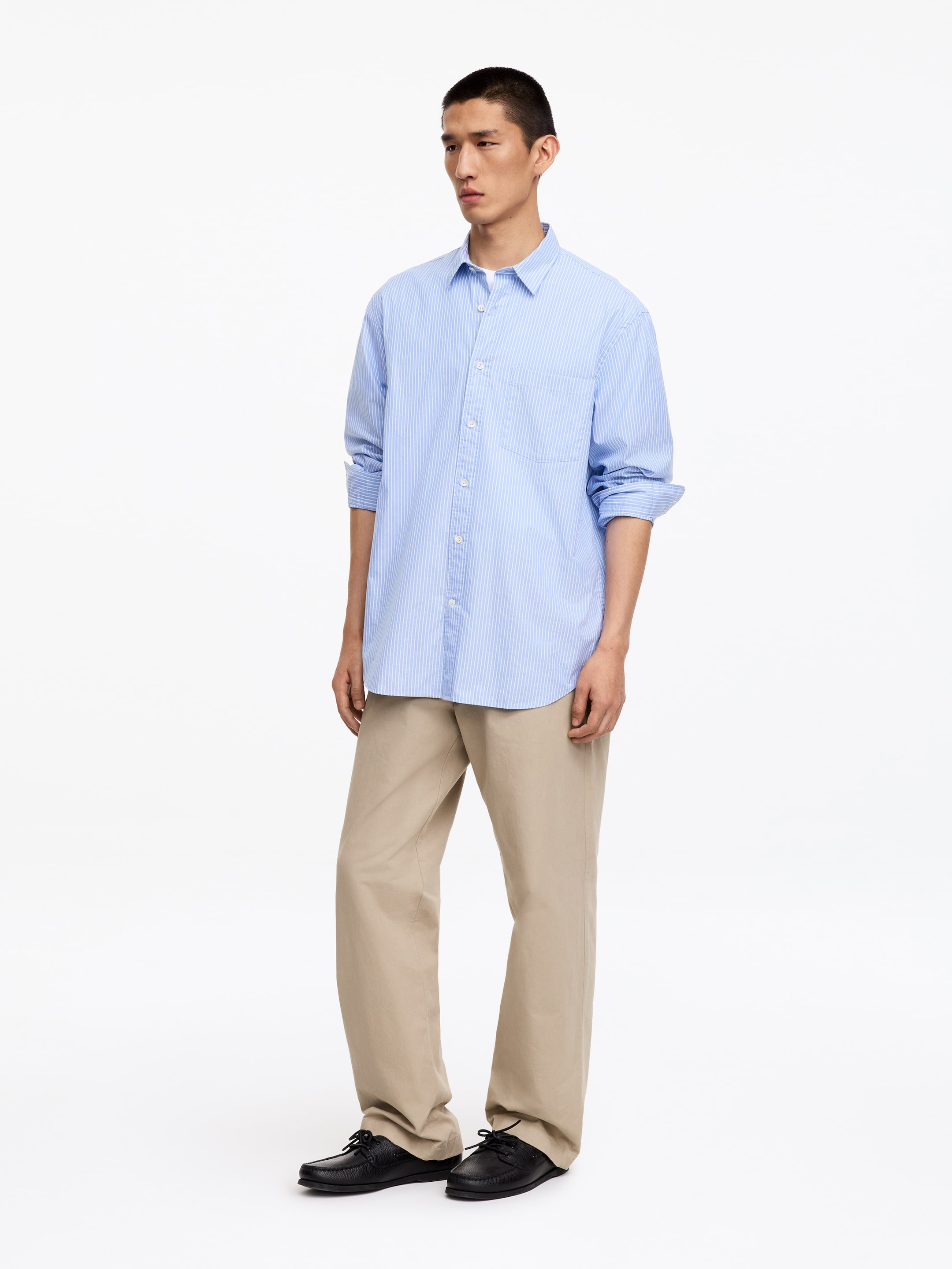 Wide-Fit Workwear Chinos - Mole - Loose fit - Men - StillMedia/Lookbook - 4