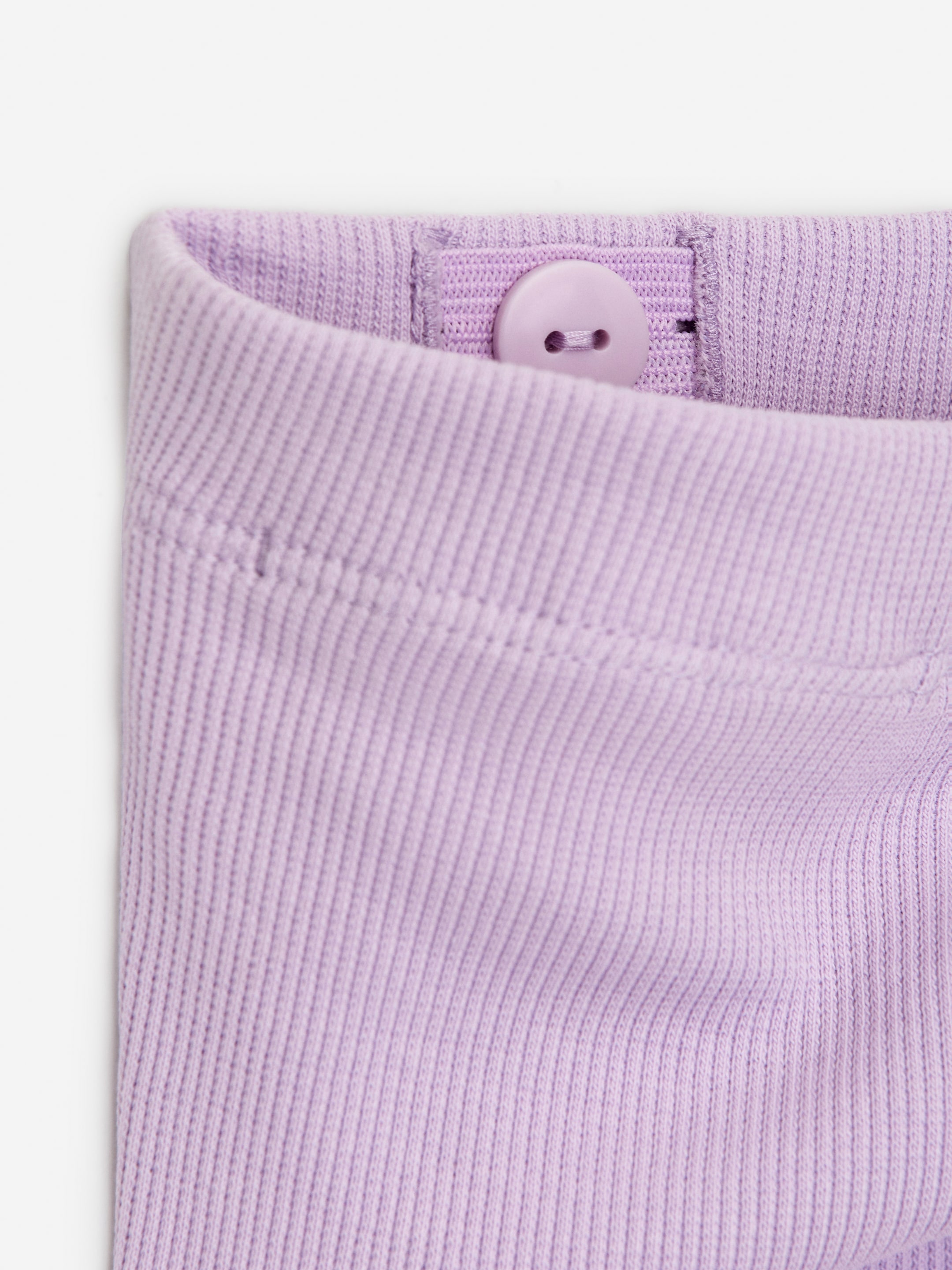 Ver imagen más grande: Leggings de canalé - Lila - NIÑOS | H&M ES 3