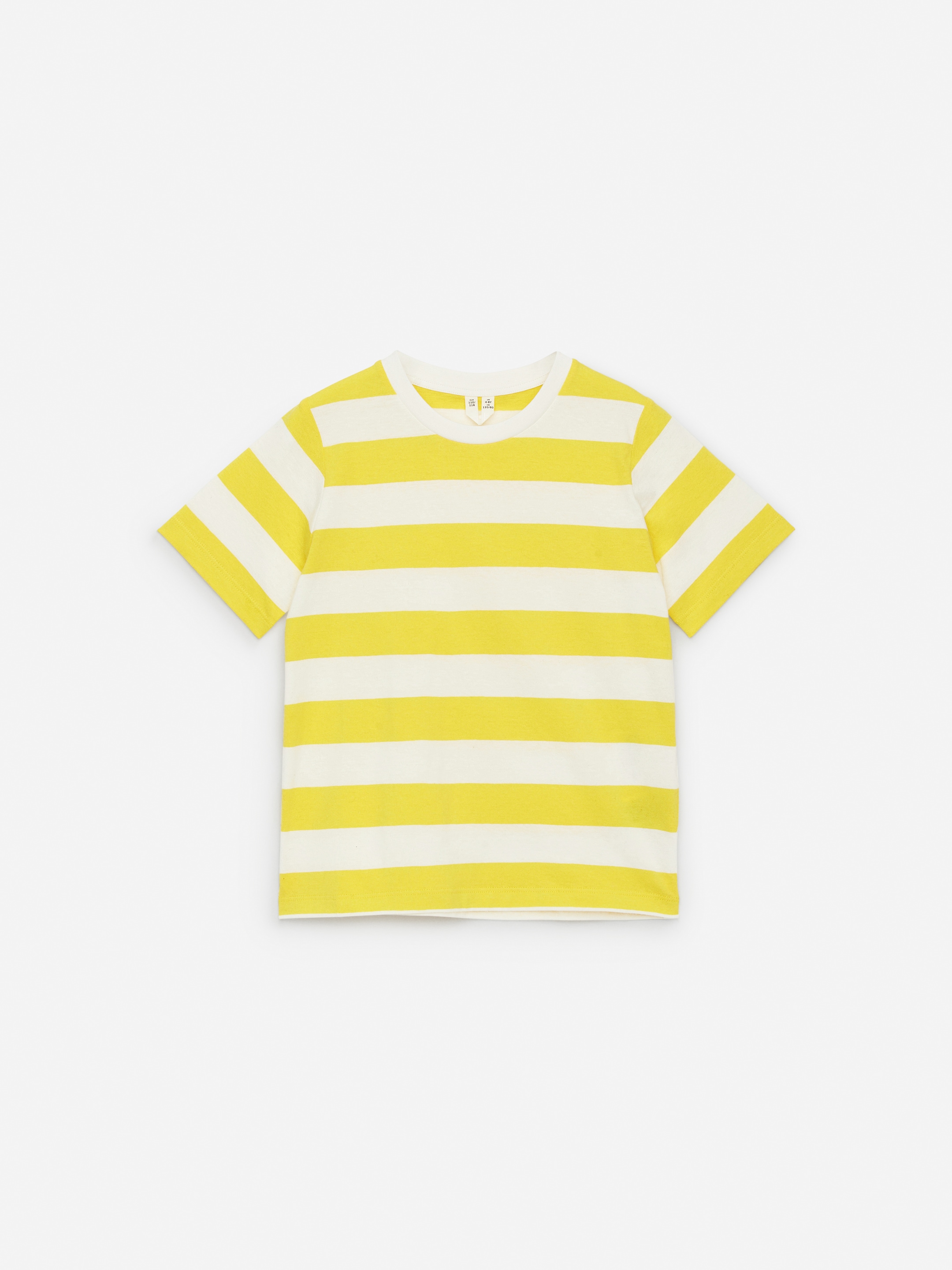 Stripe T-Shirt - Yellow/White - Regular fit - Children - StillMedia/DescriptiveStillLife - 3
