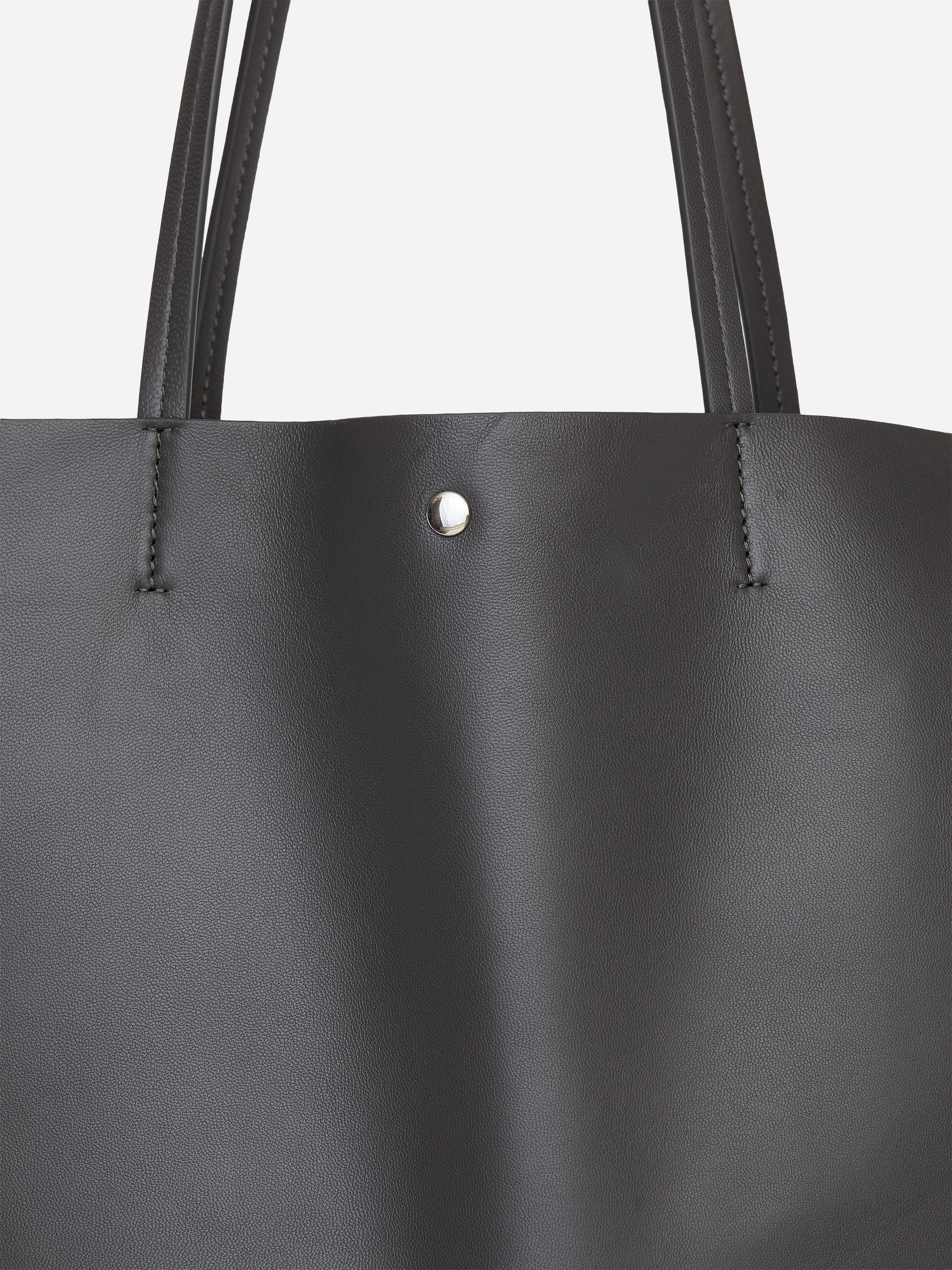 Tragetasche aus Leder - Dunkelgrau - women - StillMedia/DescriptiveDetail - 2