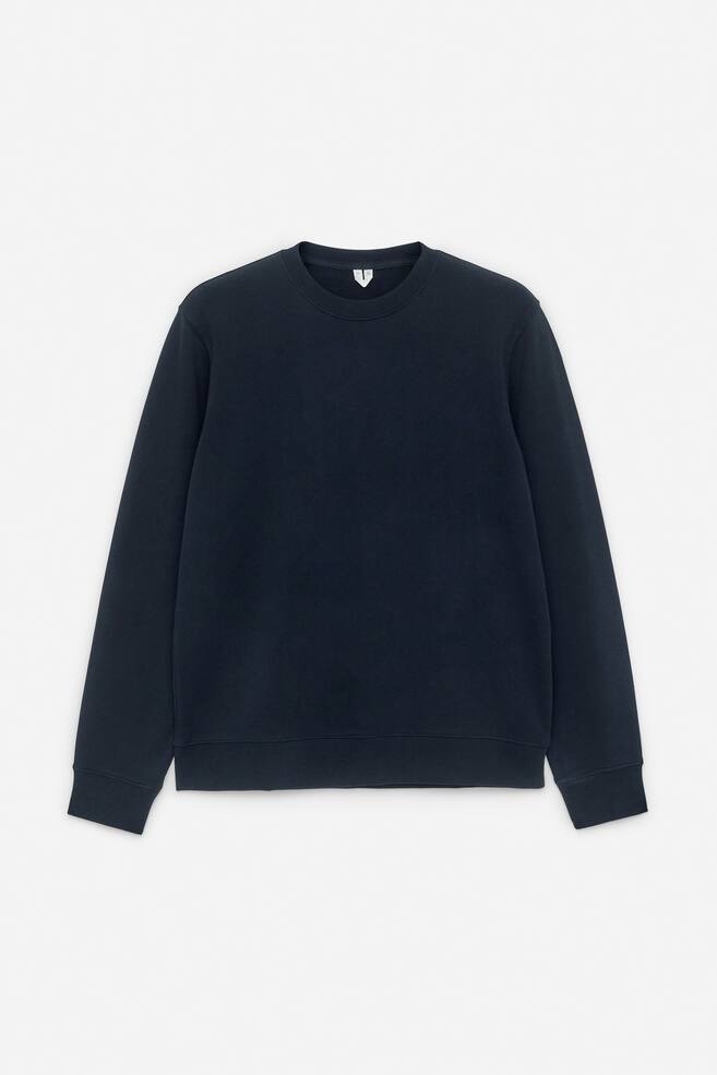 Mid-Weight Sweatshirt - Dark Blue/Grey/Dusty Blue/Khaki Green/Black/Dark Blue/Brown - 1