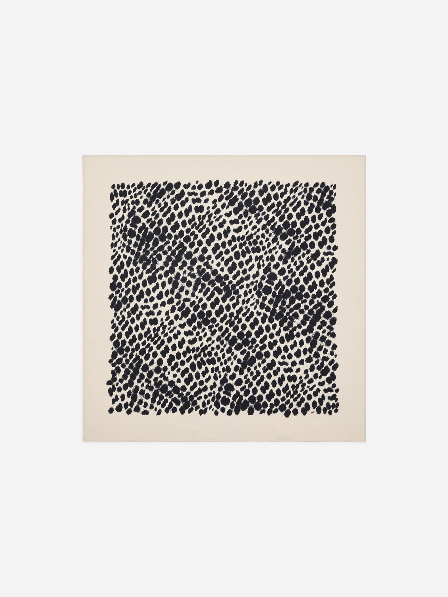Scarf i sidencrêpe-#DCD6C7-19249