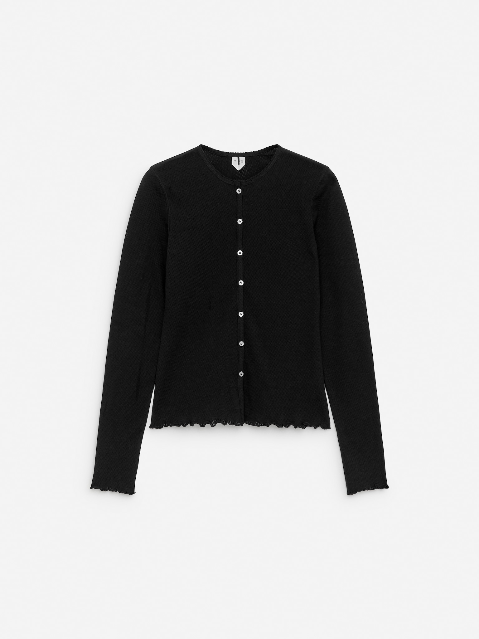 Mesh Top - Black/Off White - 2
