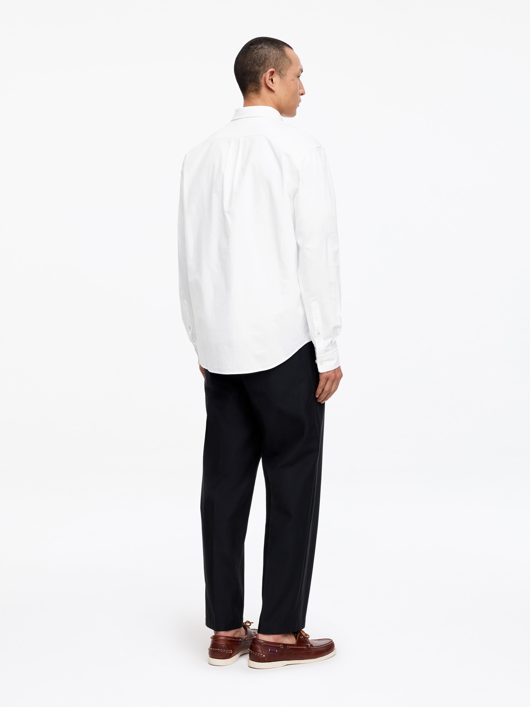 Regular Oxford Shirt - White - Regular fit - Men - StillMedia/Lookbook - 42