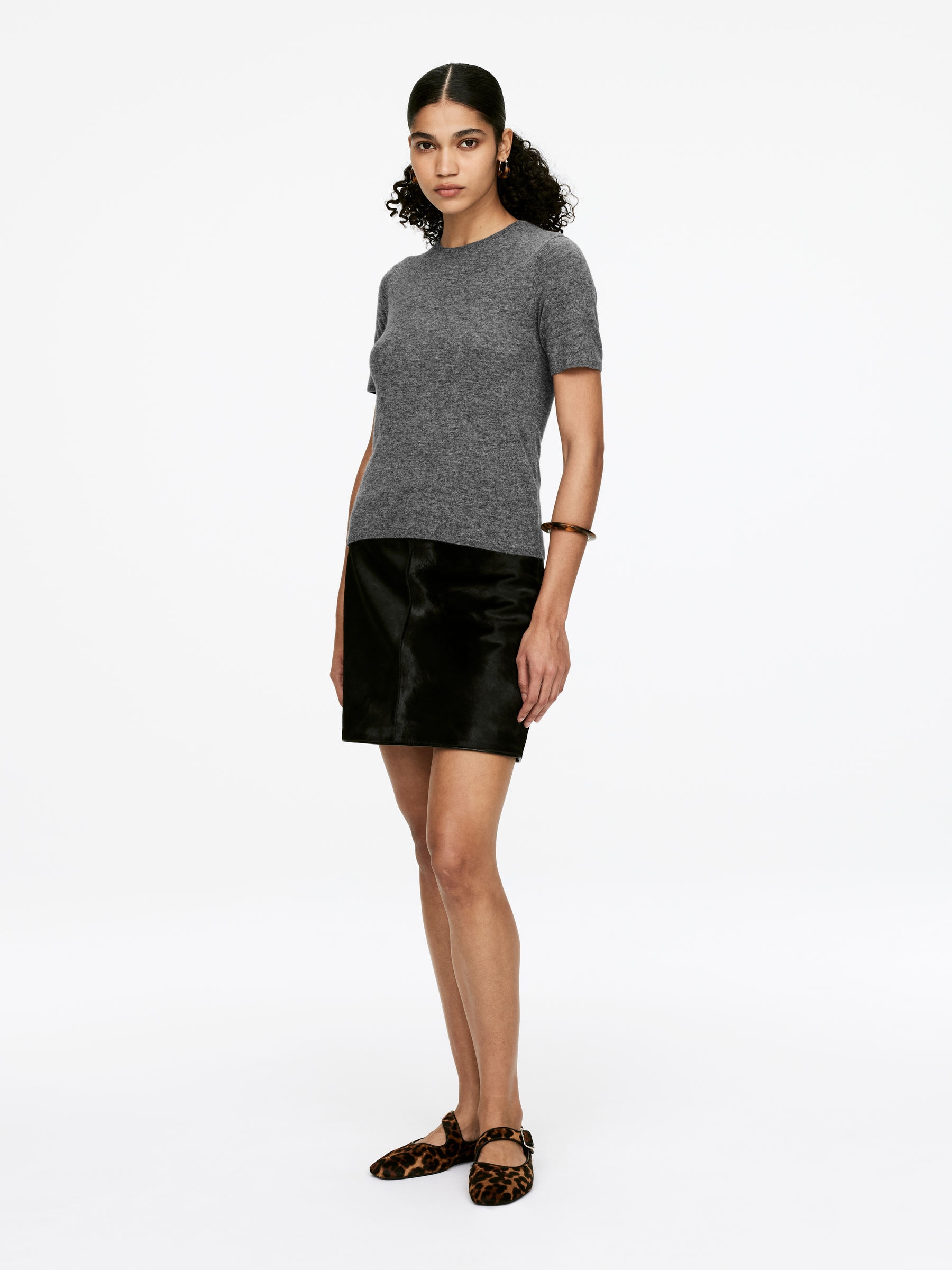 Pure Cashmere Top - Grey - Regular fit - Women - StillMedia/Lookbook - 4