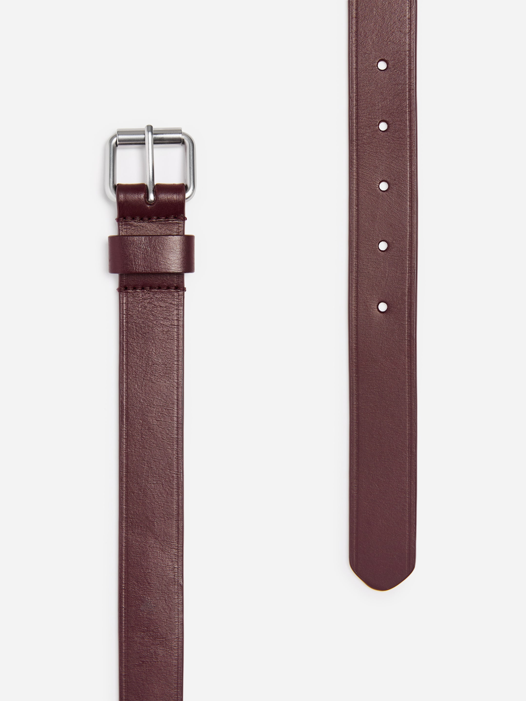 Smalt läderskärp - Vinröd - men - StillMedia/DescriptiveDetail - 2