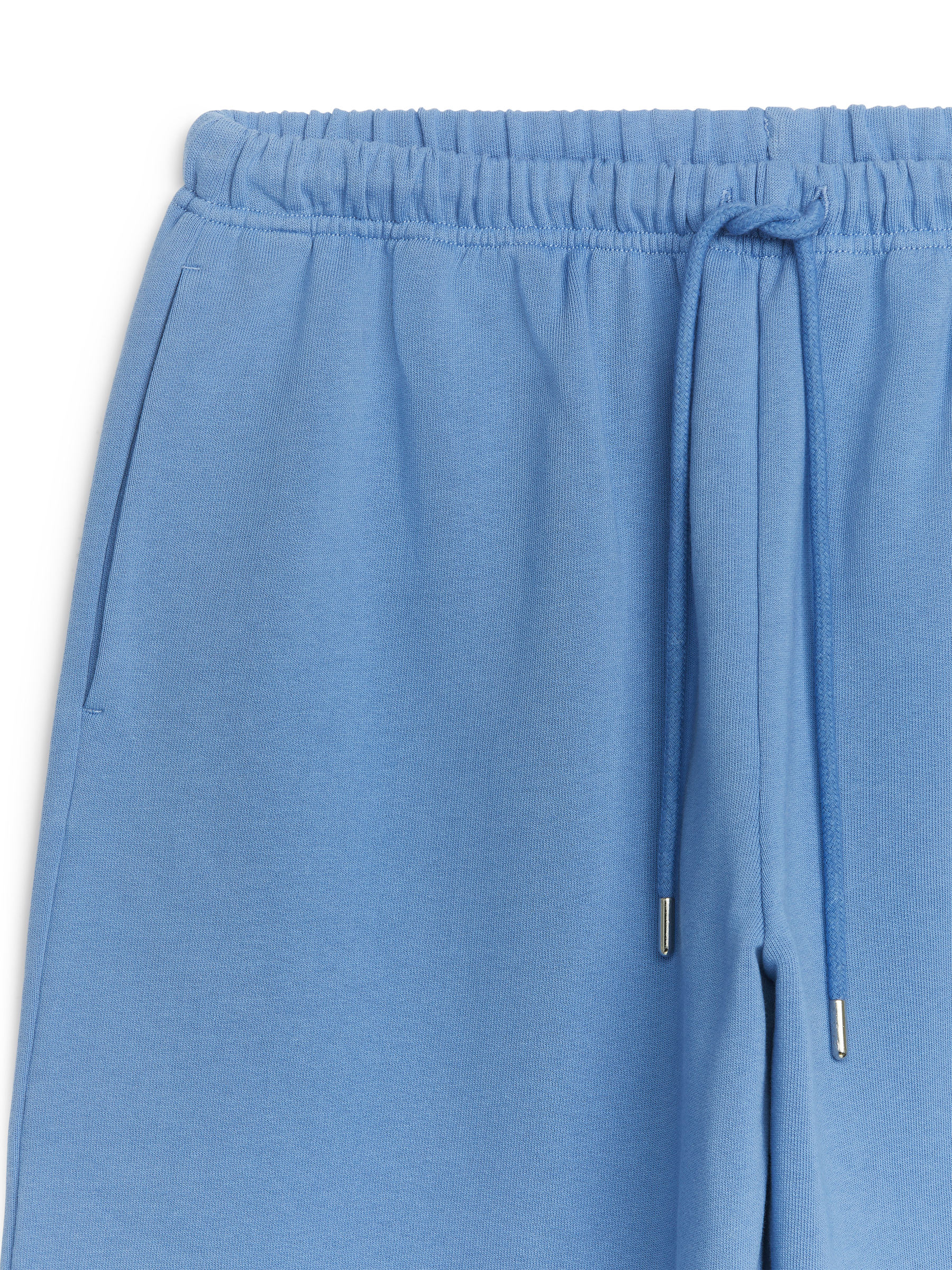 Relaxed Cotton Sweatpants - Blue - Relaxed fit - Women - StillMedia/DescriptiveDetail - 1