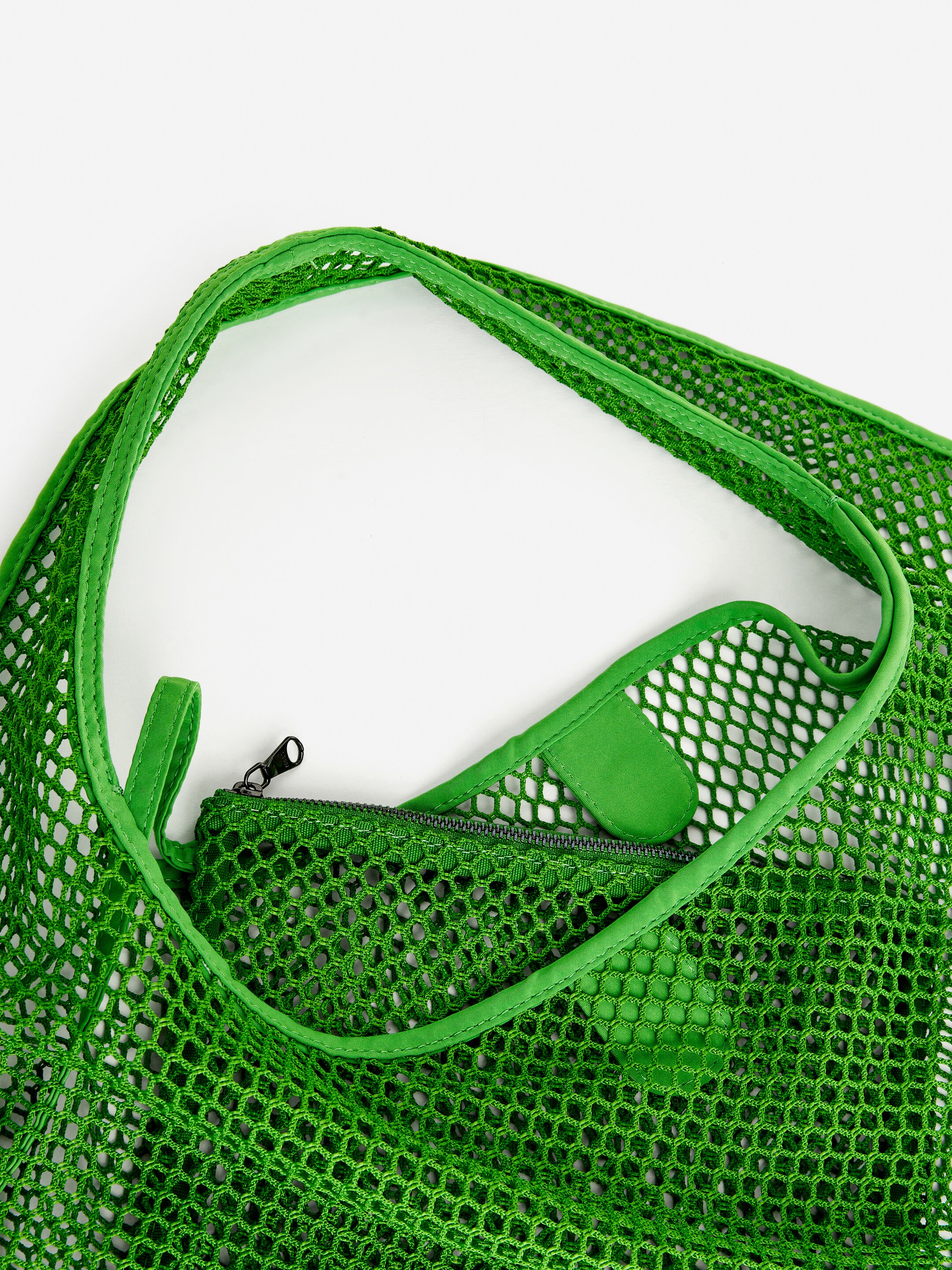 Zobrazit větší obrázek: Síťovaná taška - Green - ŽENY | H&M CZ 3