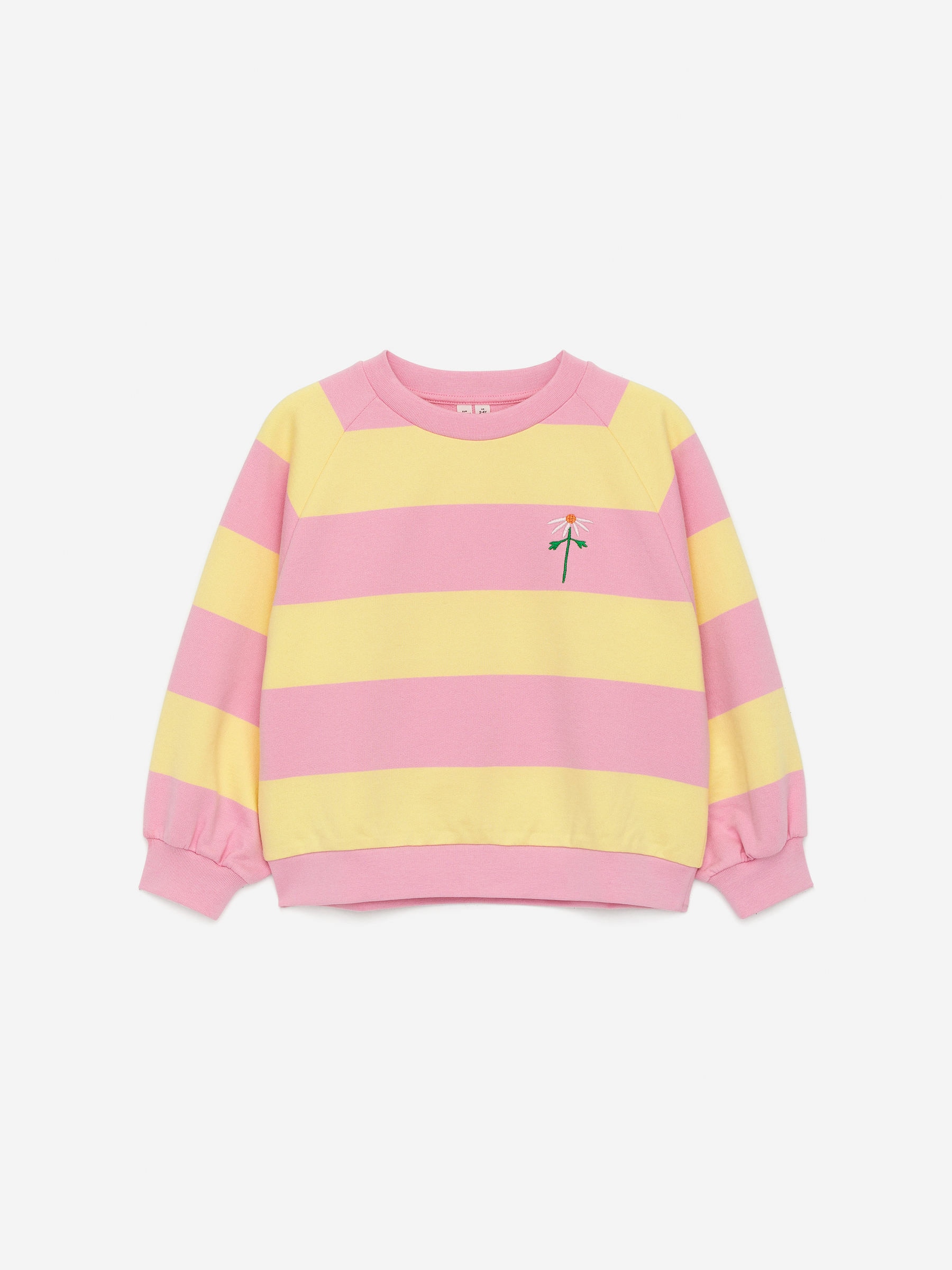 Legeres Sweatshirt - Rosa/Gelb - Regular Fit - Kinder - StillMedia/DescriptiveStillLife - 1