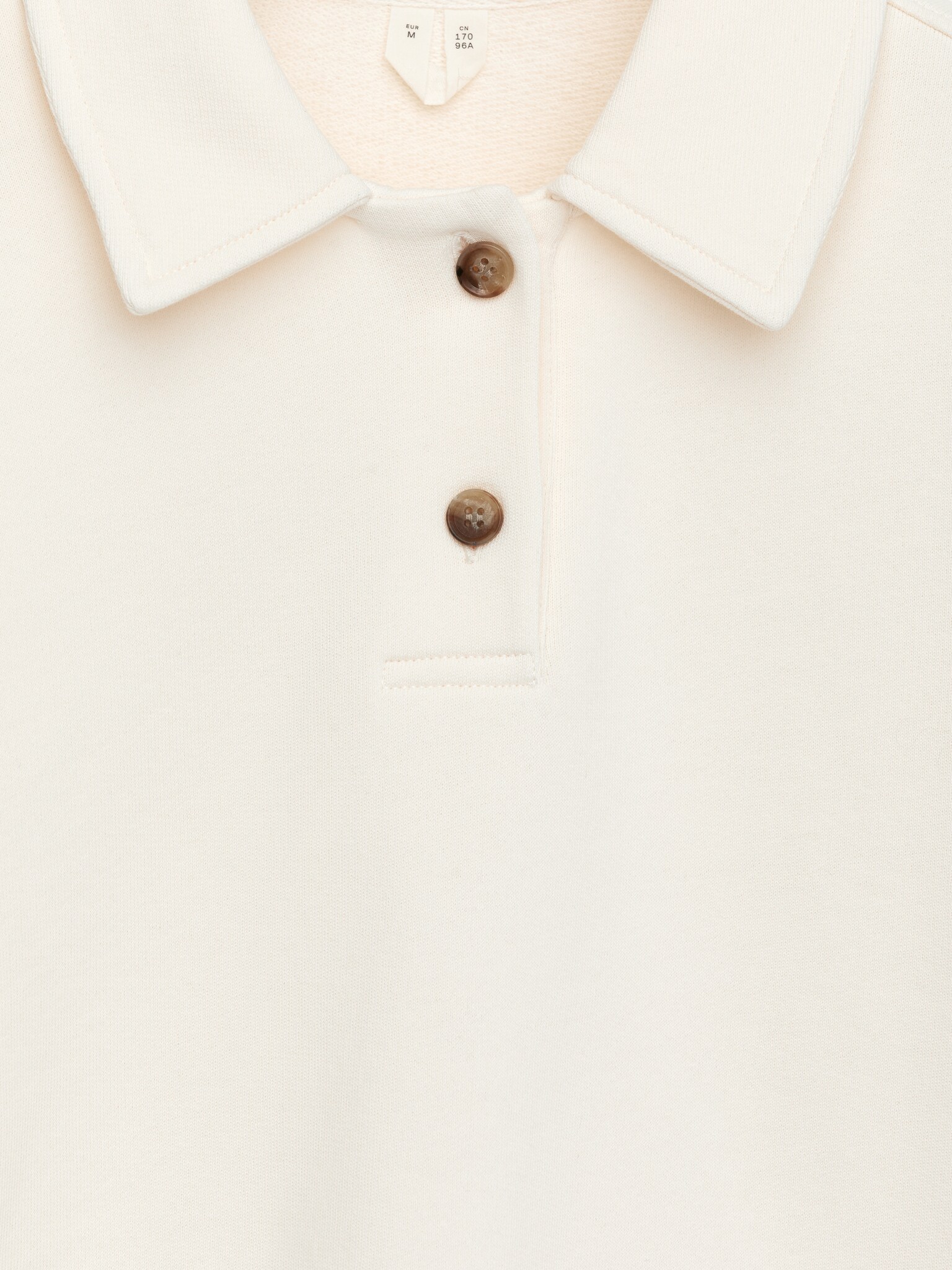 Polo en tissu éponge - Blanc cassé/Rouge - 2