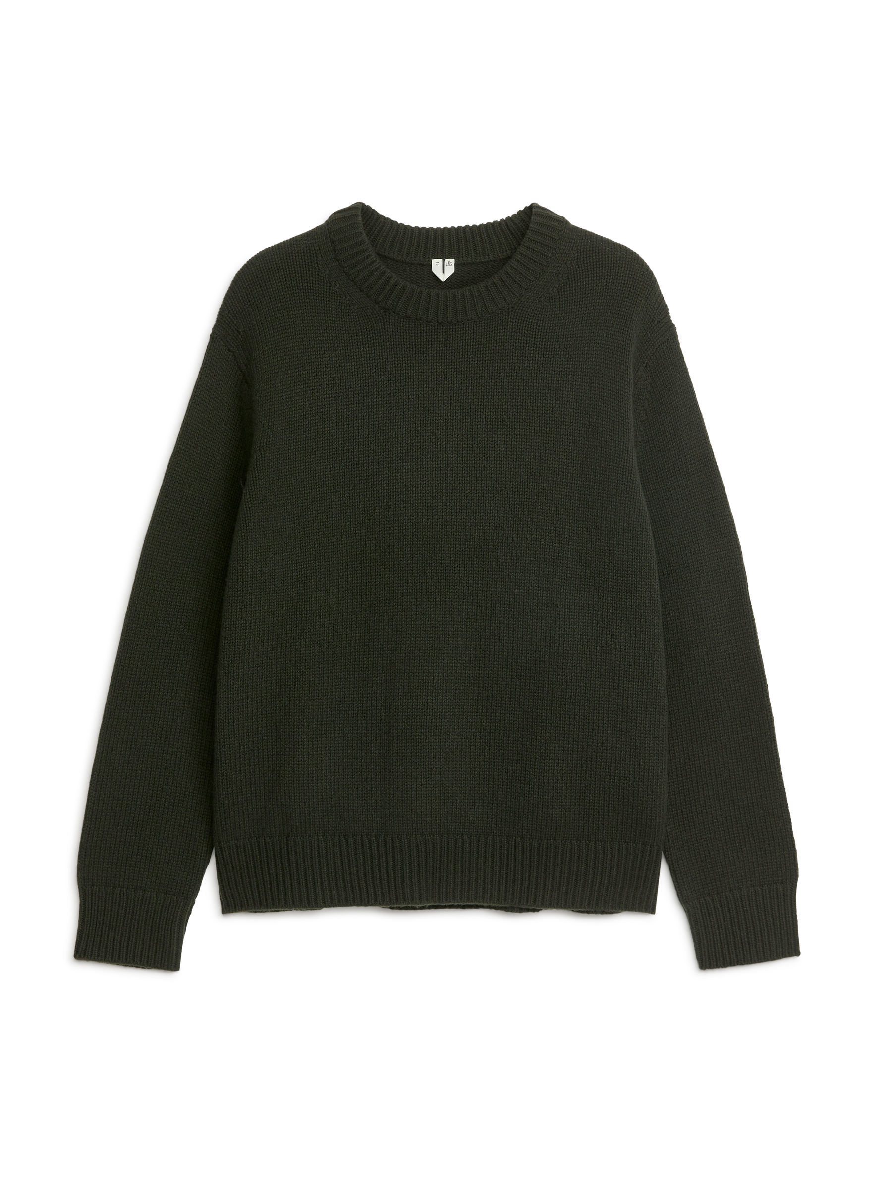 Strickpullover aus schwerer Wollmischung - Dunkelgrün - Oversize - Herren - StillMedia/DescriptiveStillLife - 2