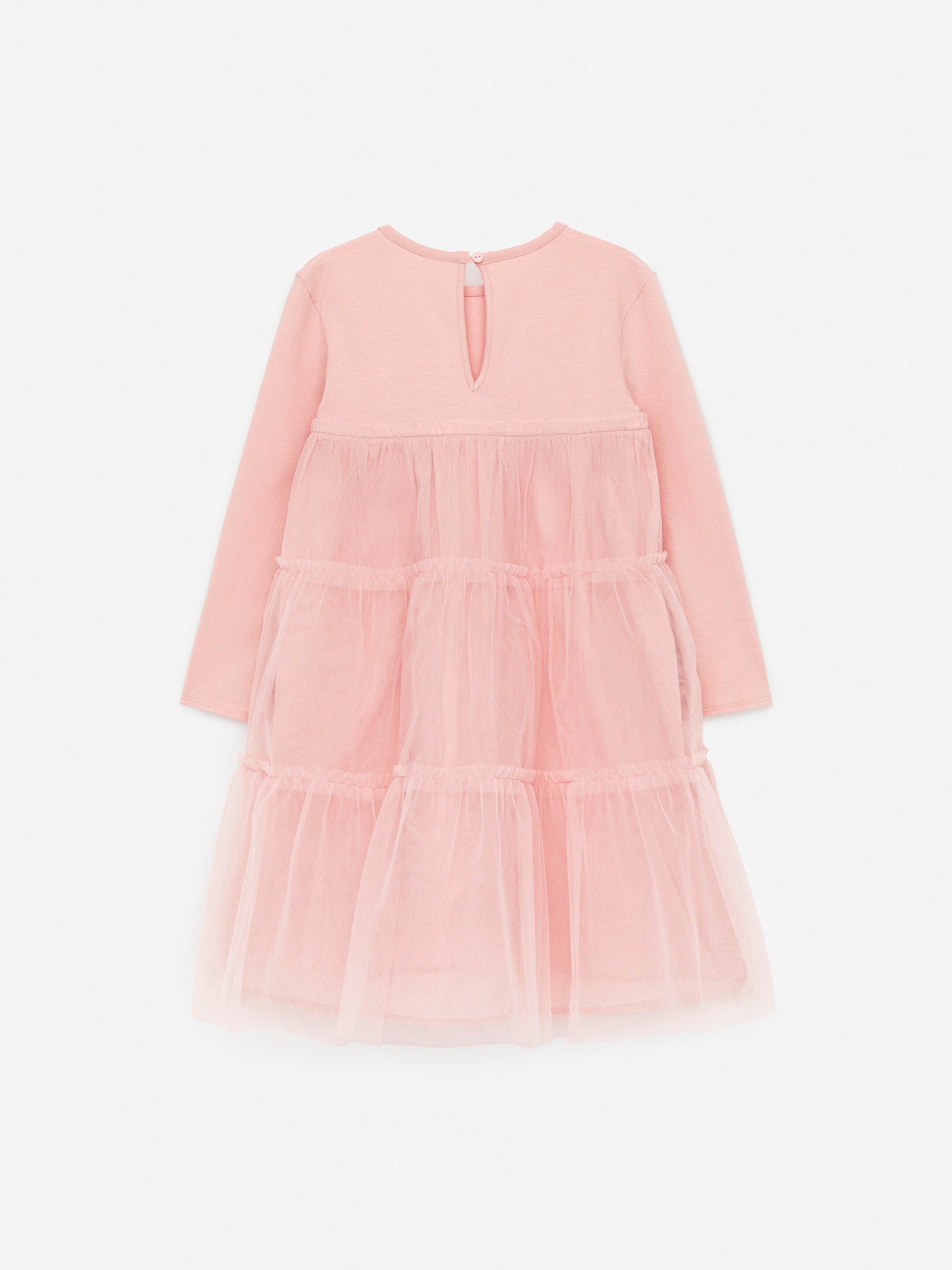 Visa större bild: Långärmad tyllklänning - Rosa - BARN | H&M SE 2