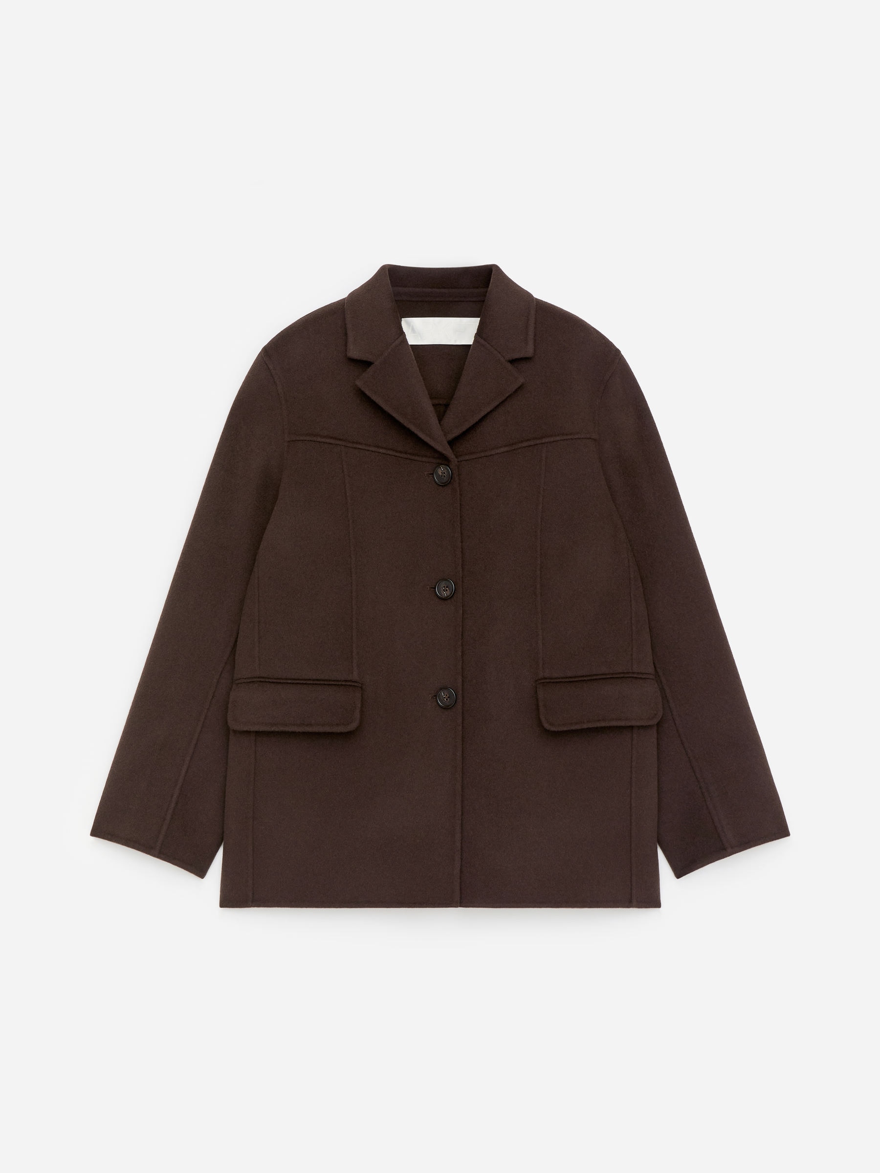 Doublé Wool-Blend Blazer - Brown - Regular fit - Women - StillMedia/DescriptiveStillLife - 2