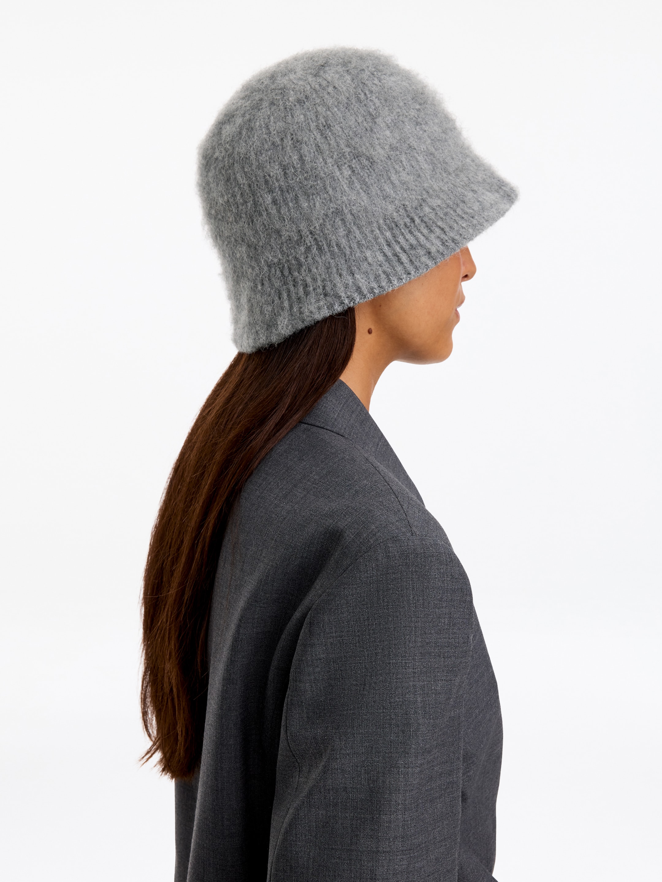 Kapelusz typu bucket hat - Szary - women - StillMedia/Lookbook - 4