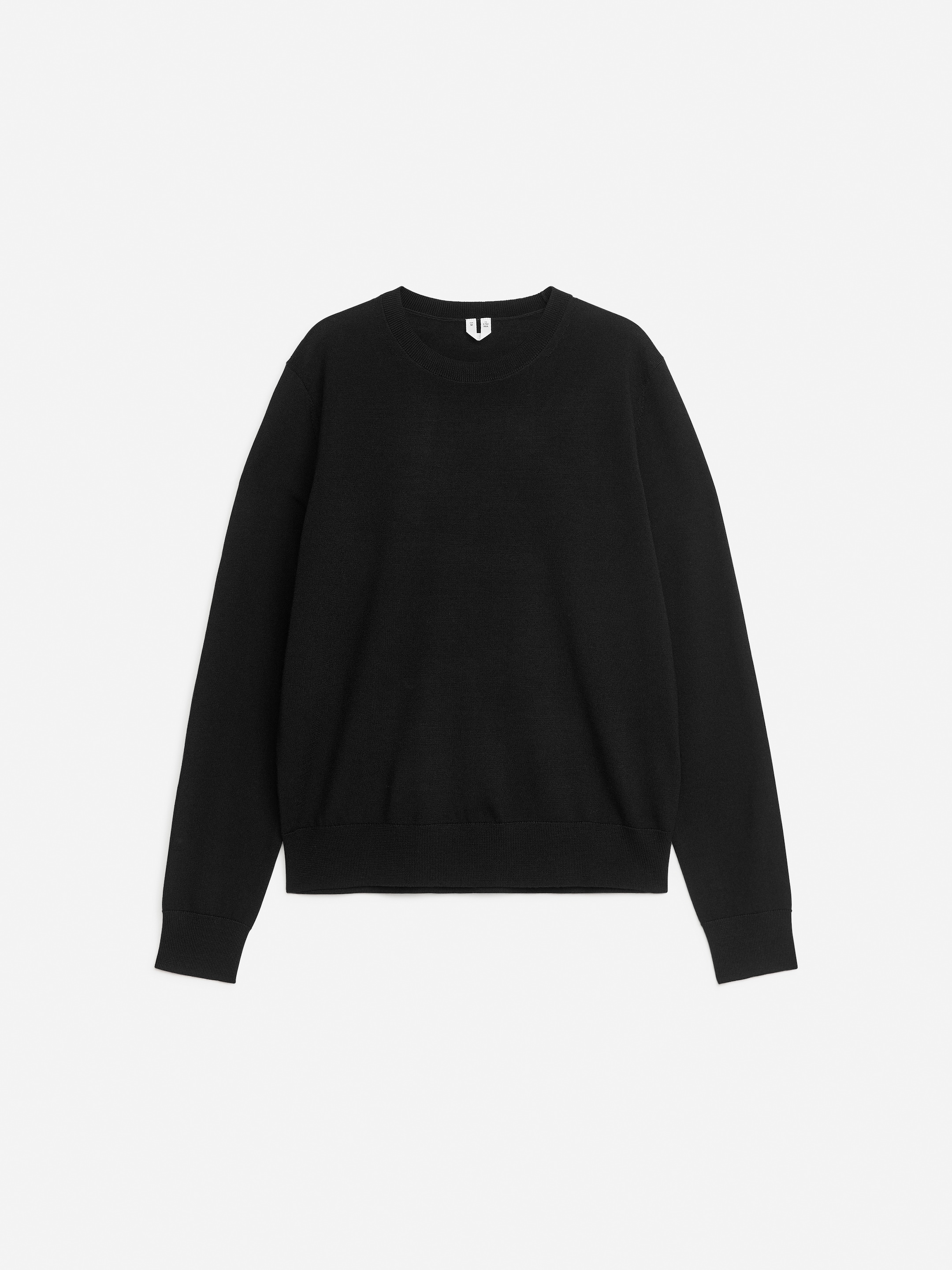 Agrandir l'image: Pull en laine mérinos en maille fine - Noir - FEMME | H&M FR 1