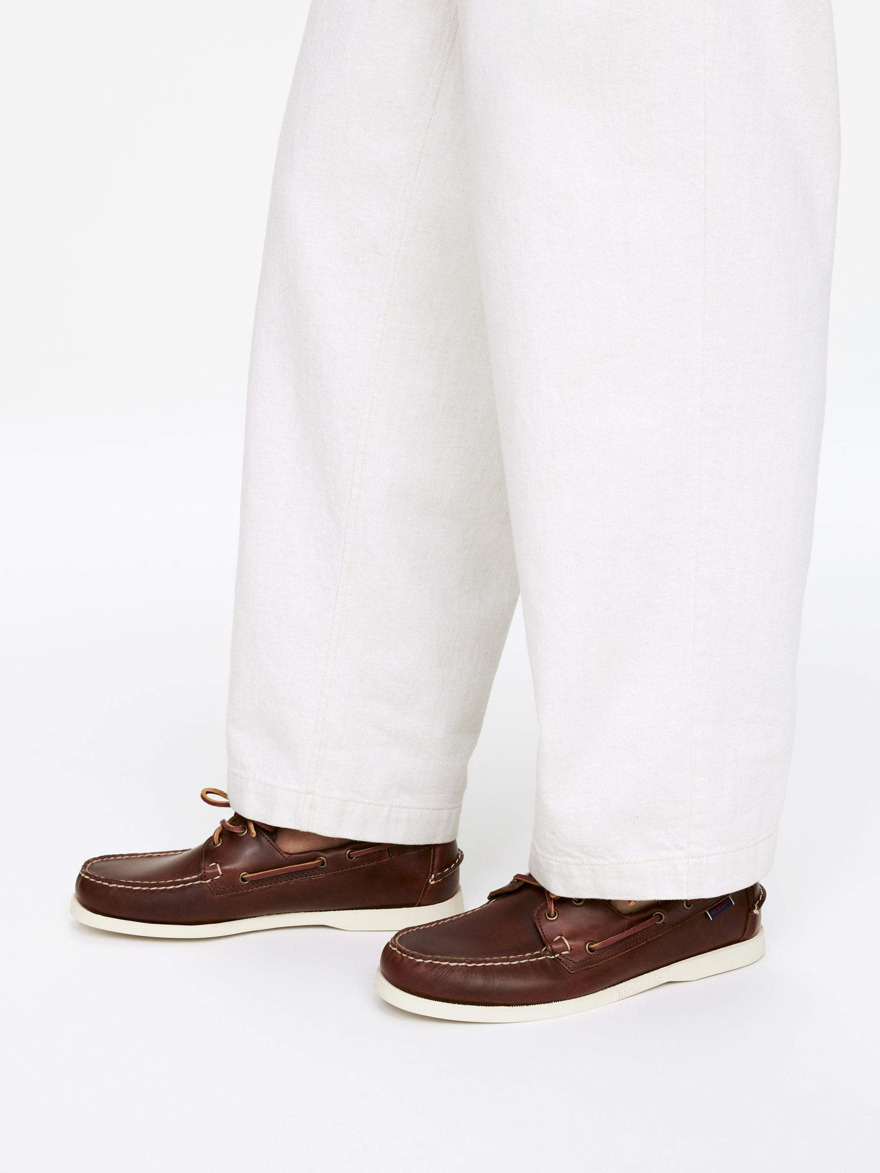 Sebago Portland Waxed Boat Shoe - Brown - Men - StillMedia/Lookbook - 7