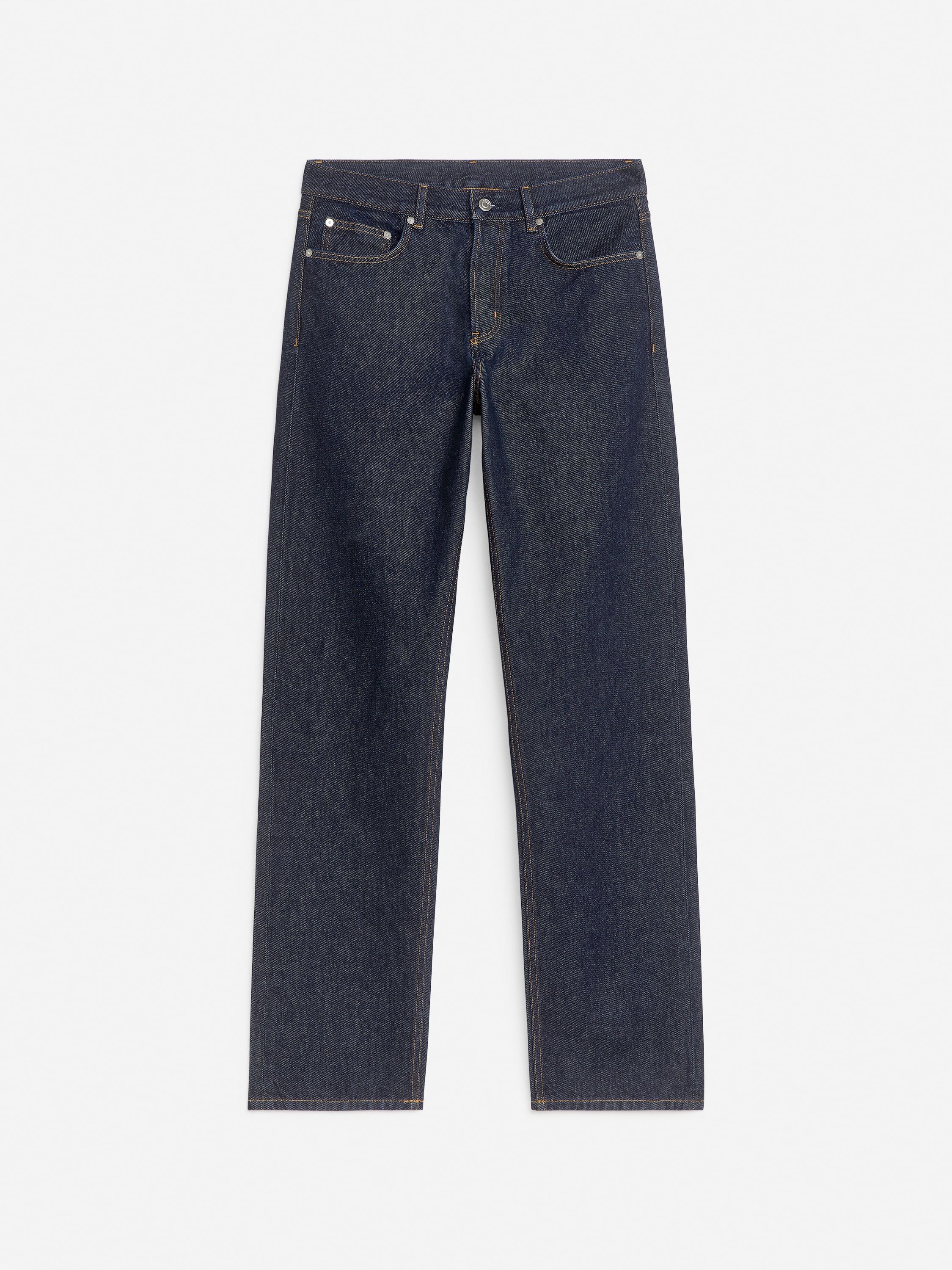 OCEAN Loose Straight Jeans - Dunkelblau/Schwarz/Dunkelblau/Mittelblau/Dunkelblau/Blau/Mittelblau/Blau/Ecru