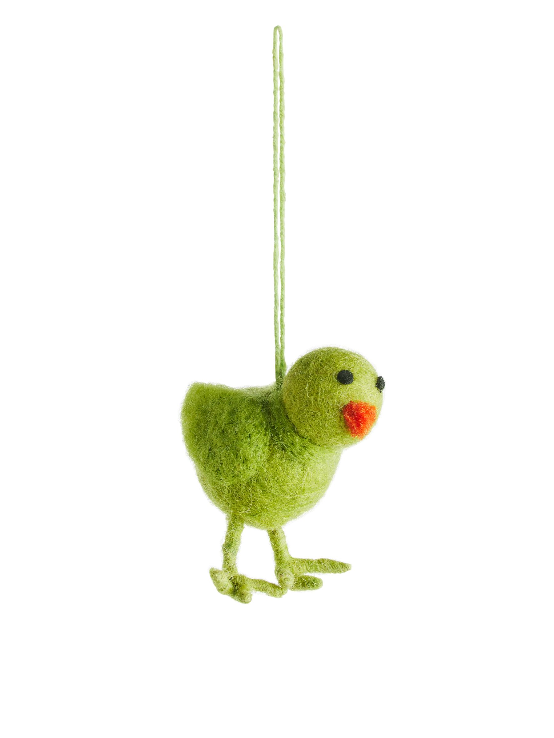 Küken-Ornament von Felt So Good-#C7DA86-1868