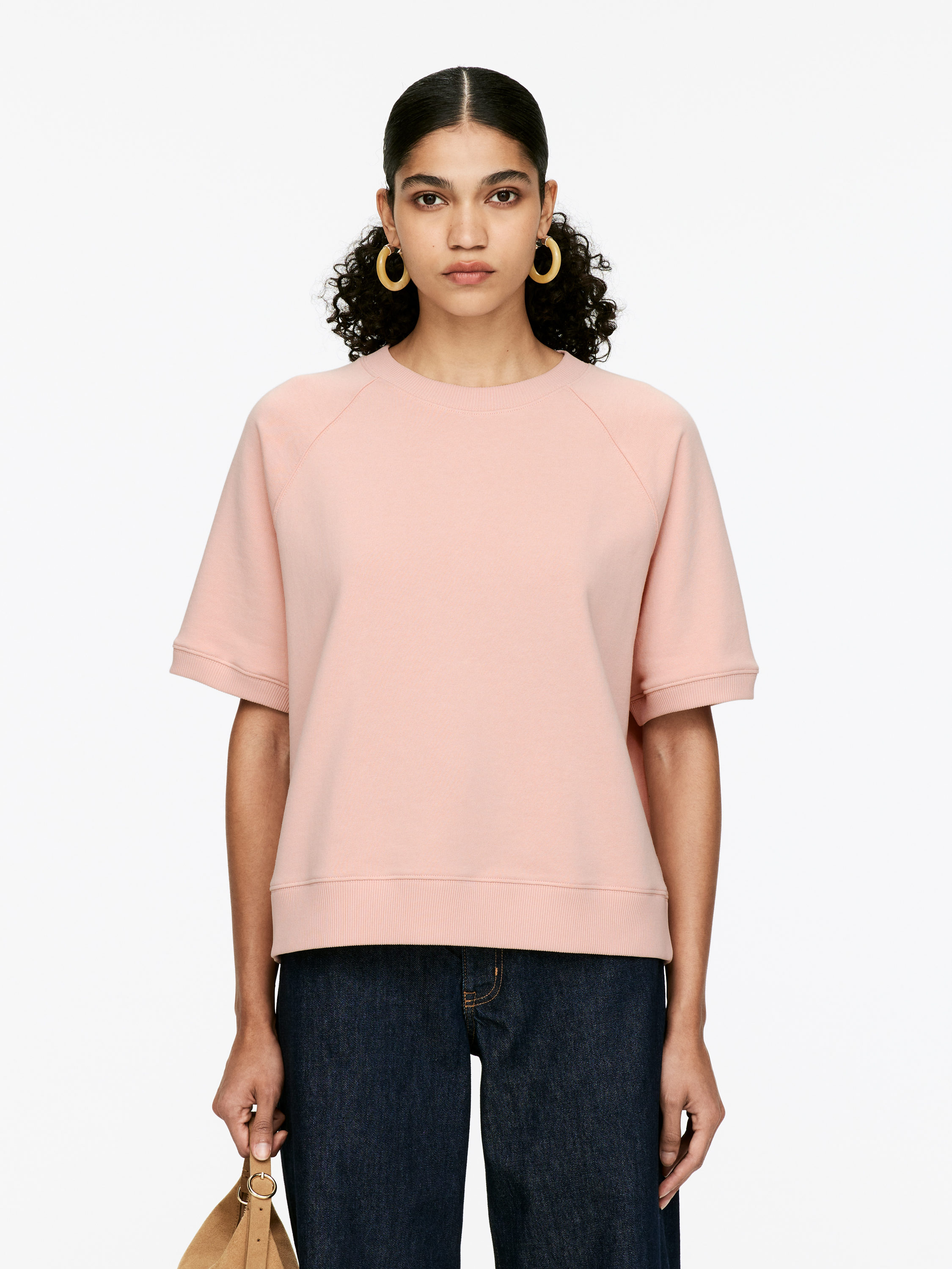 French Terry Sweatshirt-#CDB8B1-16058